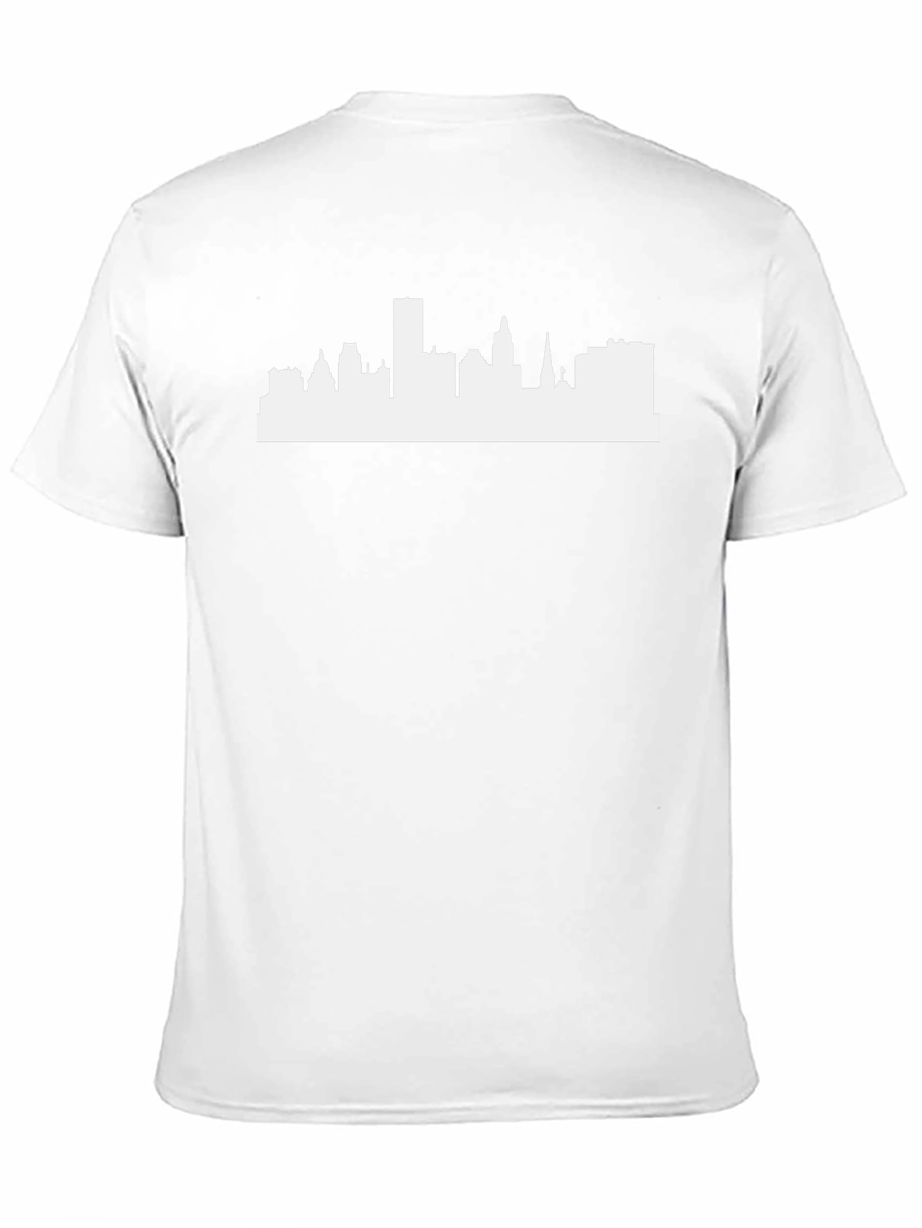 Cityscape Graphic Tee - Modern Black T-Shirt