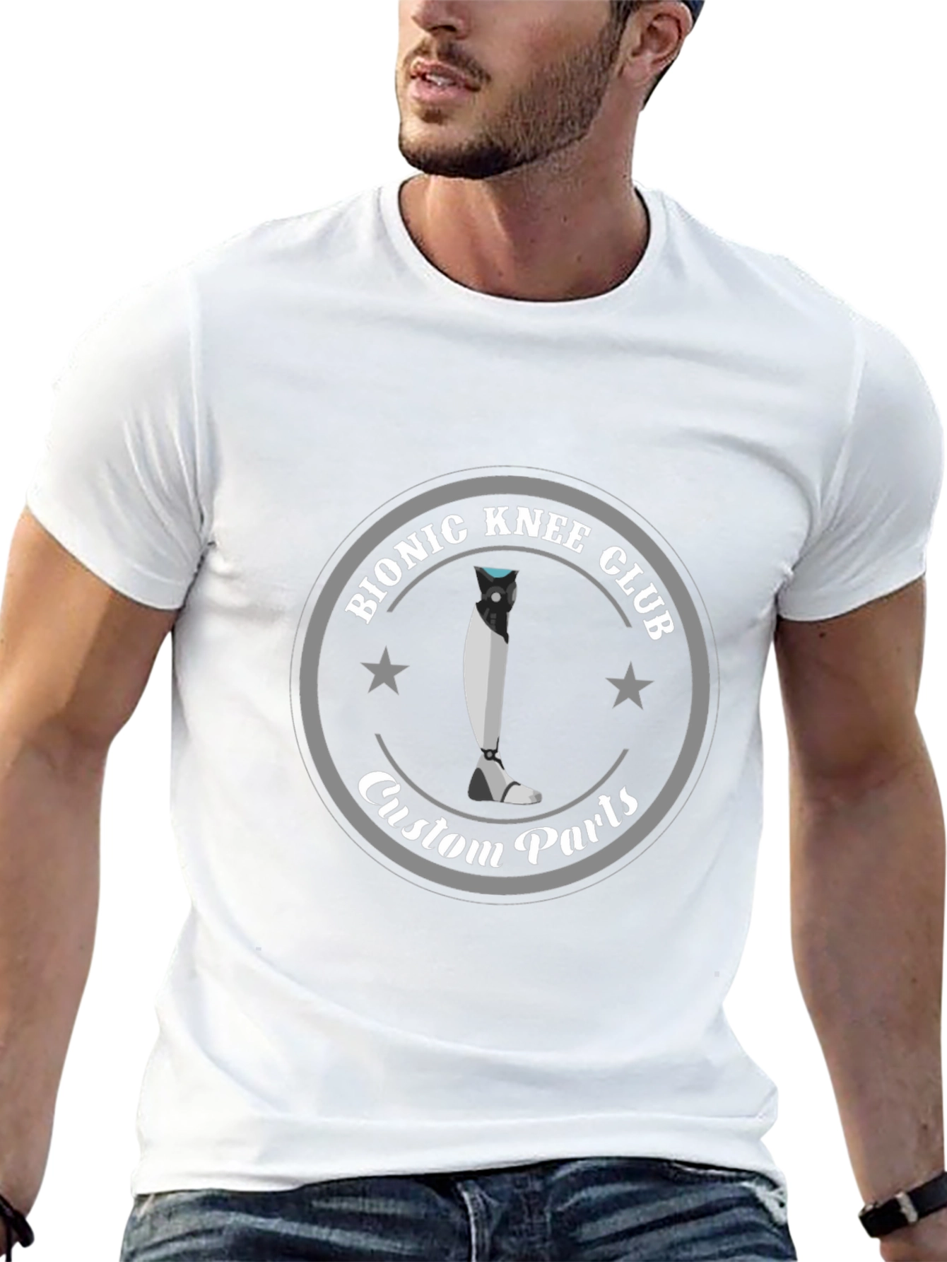 Bionic Knee Club Custom Parts T-Shirt