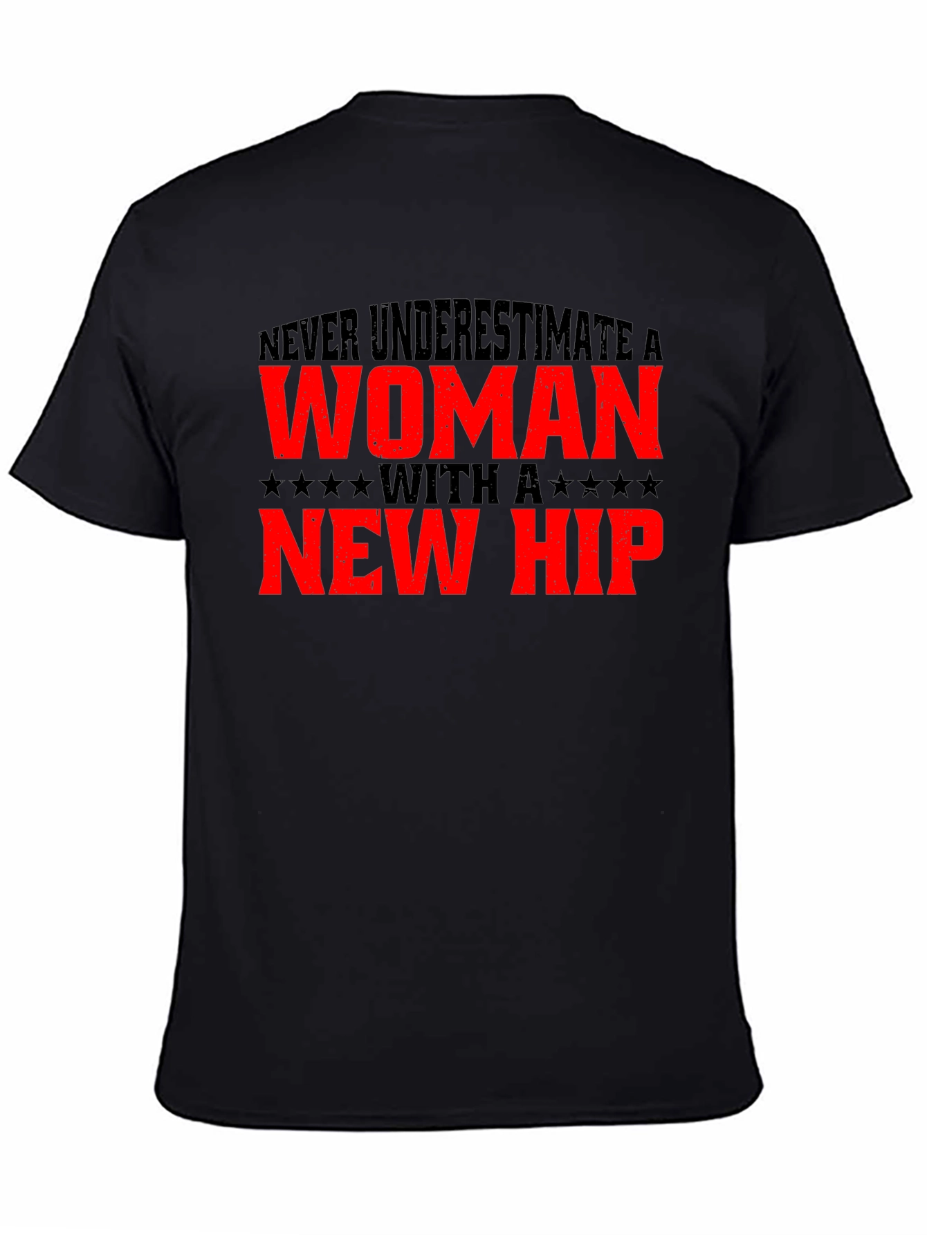 Woman With A New Hip Graphic Tee