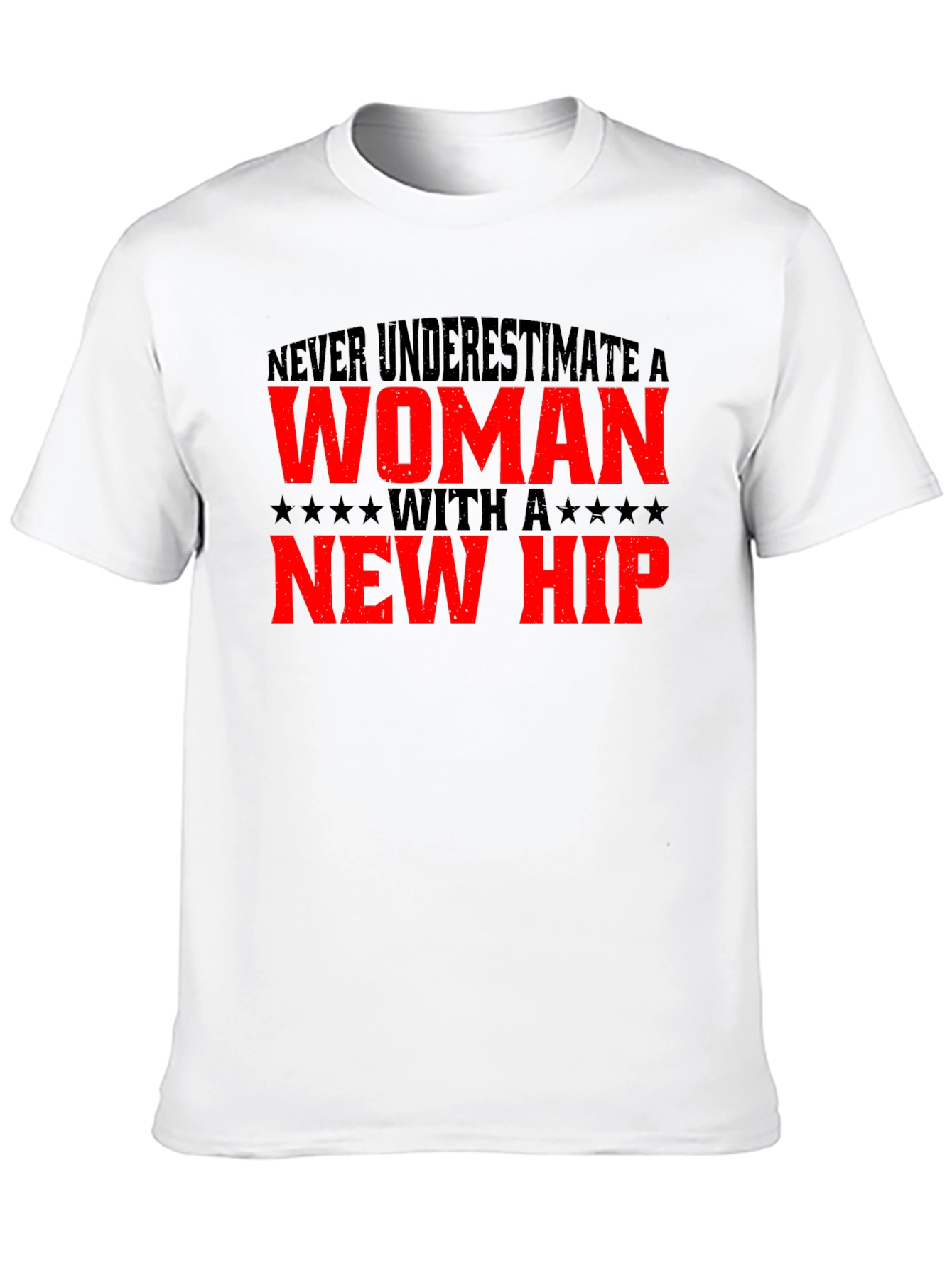 Woman With A New Hip Graphic Tee