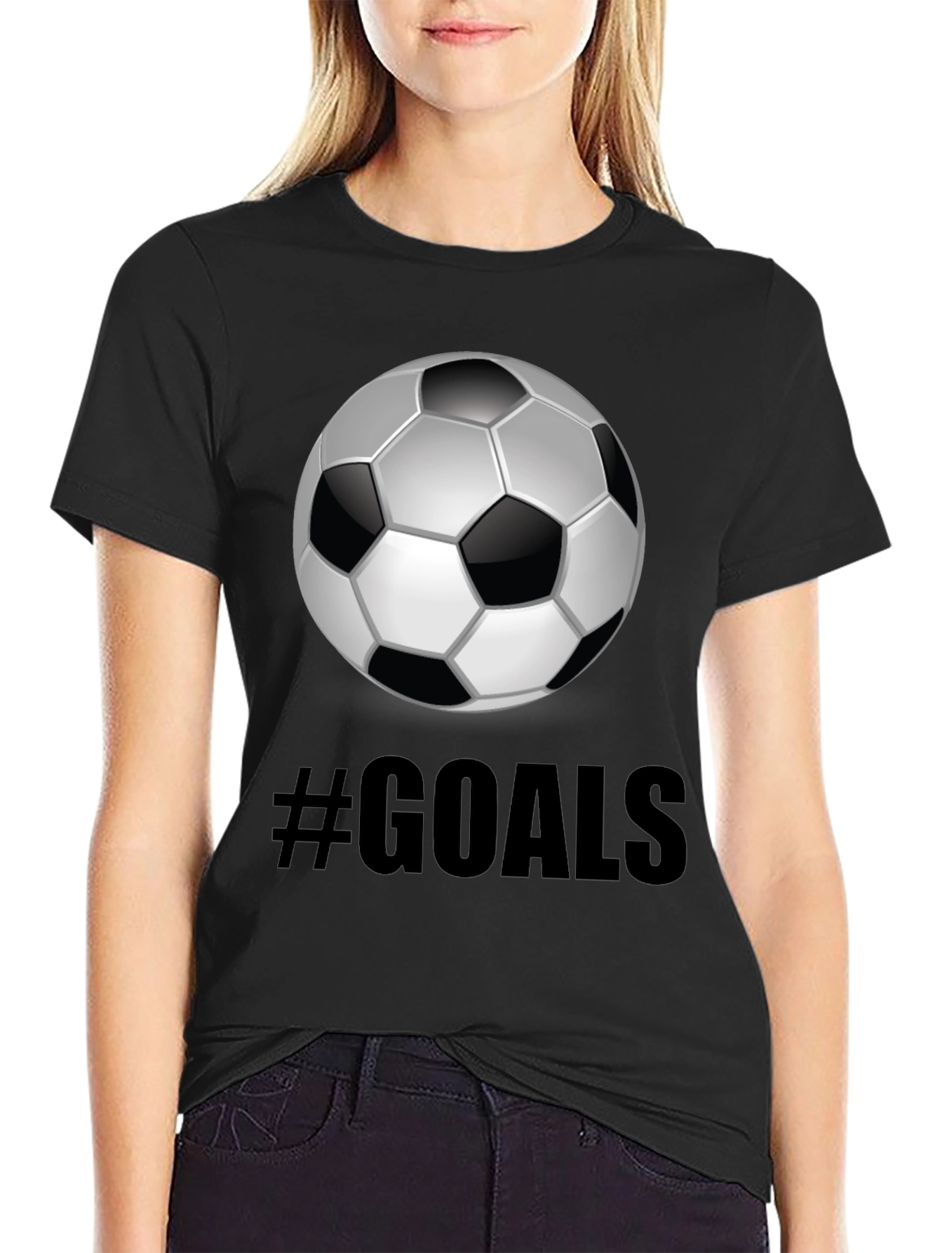Soccer Goals T-Shirt - Stylish Sports Tee