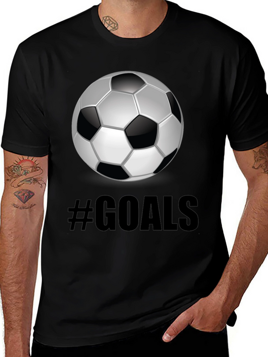 Soccer Goals T-Shirt - Stylish Sports Tee