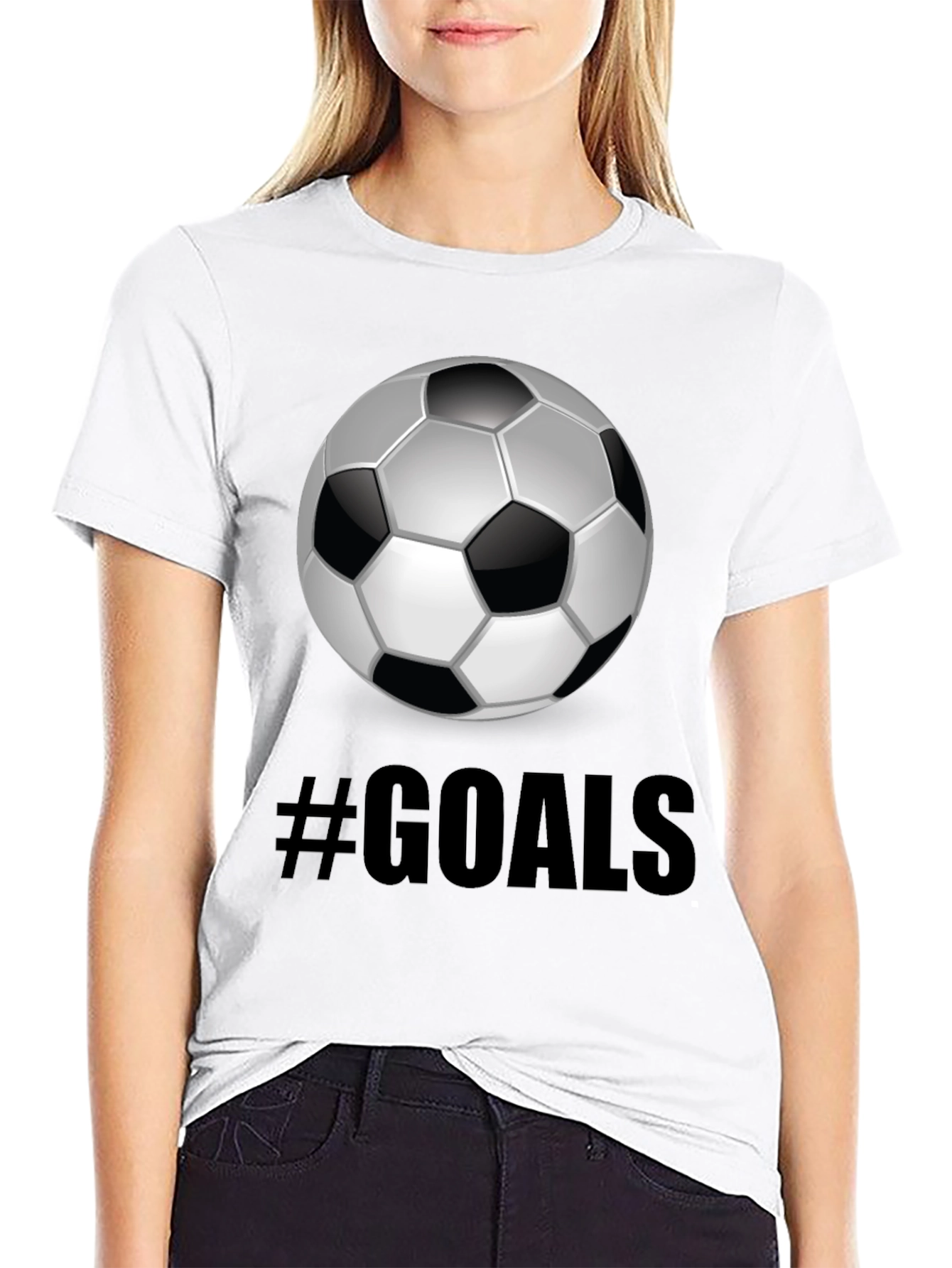 Soccer Goals T-Shirt - Stylish Sports Tee