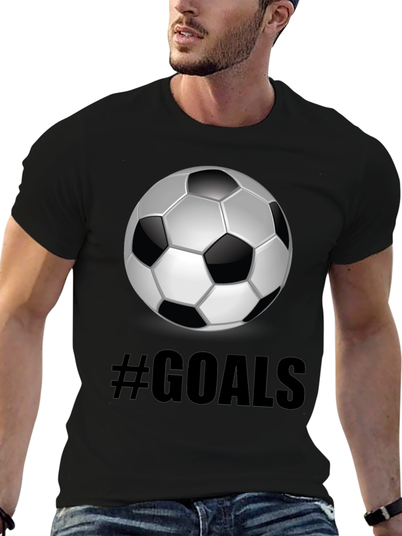 Soccer Goals T-Shirt - Stylish Sports Tee