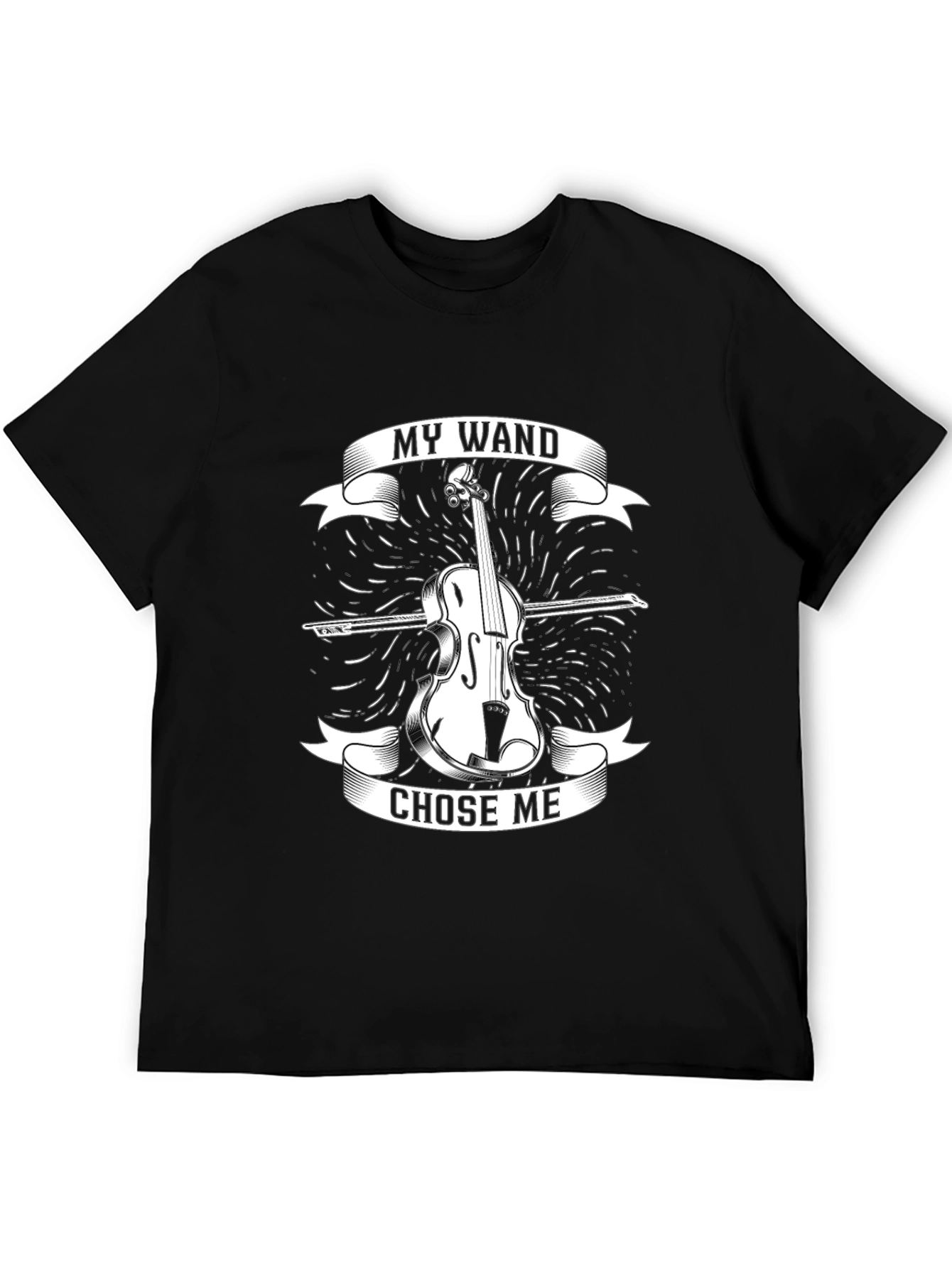 My Wand Chose Me Violin T-Shirt