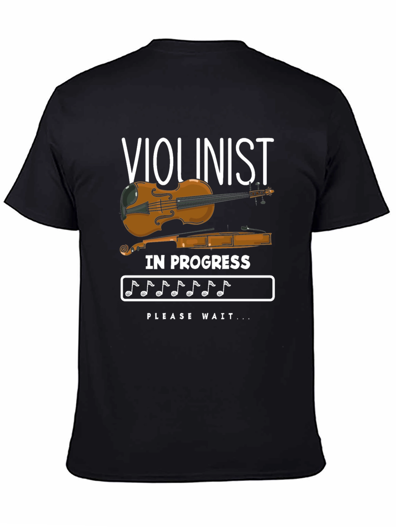Violinist In Progress T-Shirt | Musician Humor Tee