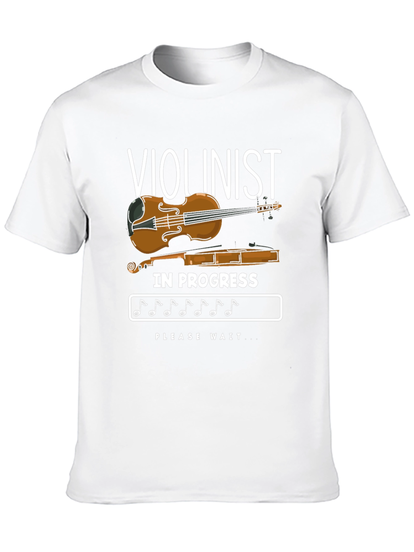 Violinist In Progress T-Shirt | Musician Humor Tee