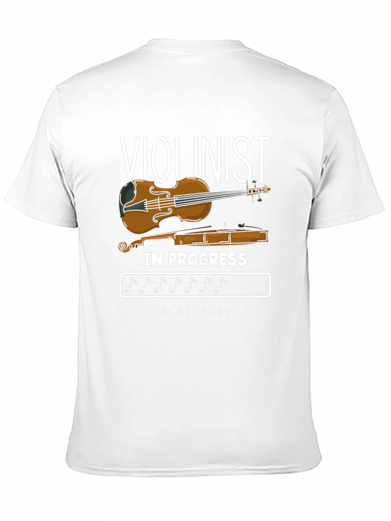 Violinist In Progress T-Shirt | Musician Humor Tee