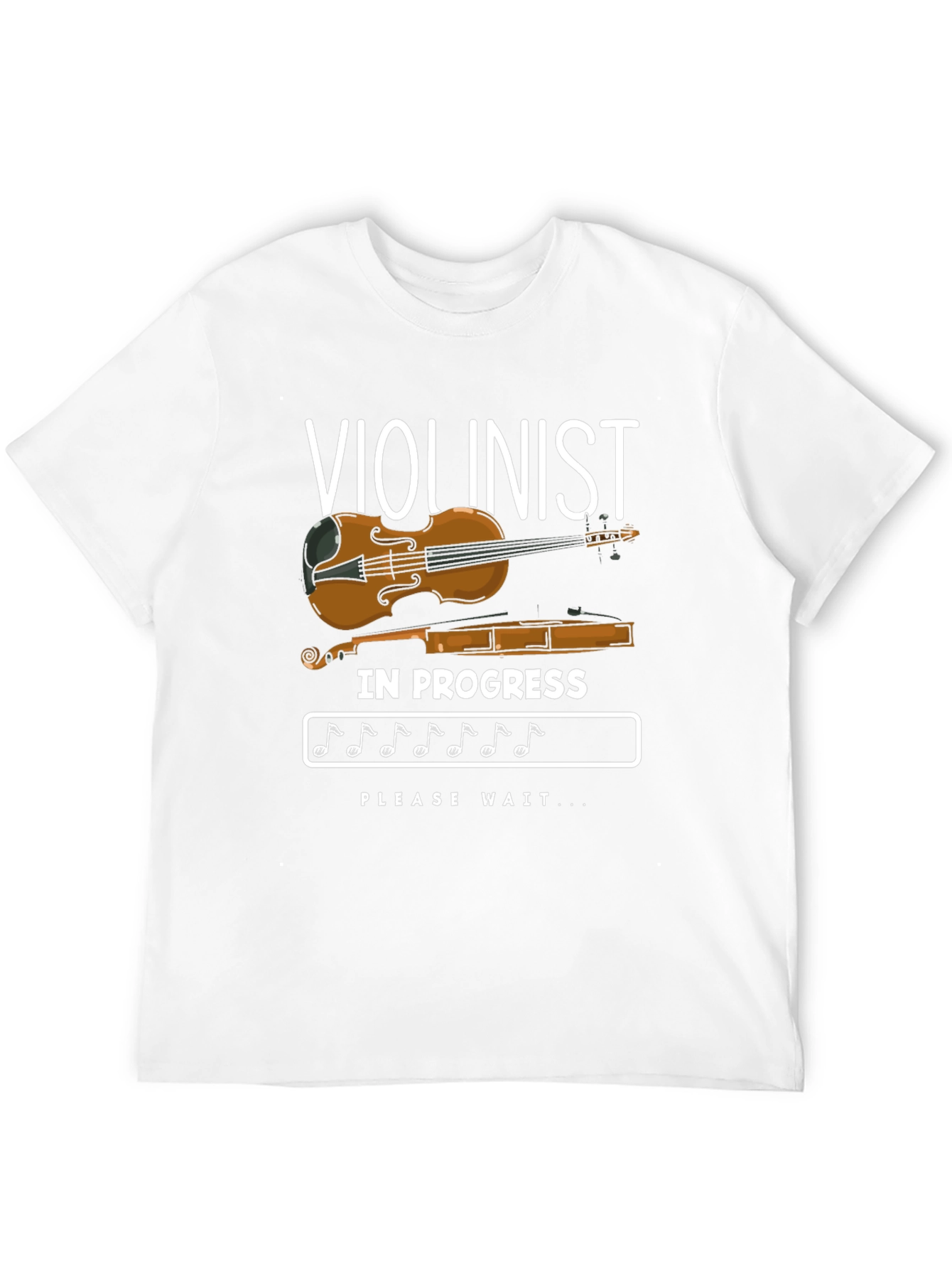 Violinist In Progress T-Shirt | Musician Humor Tee