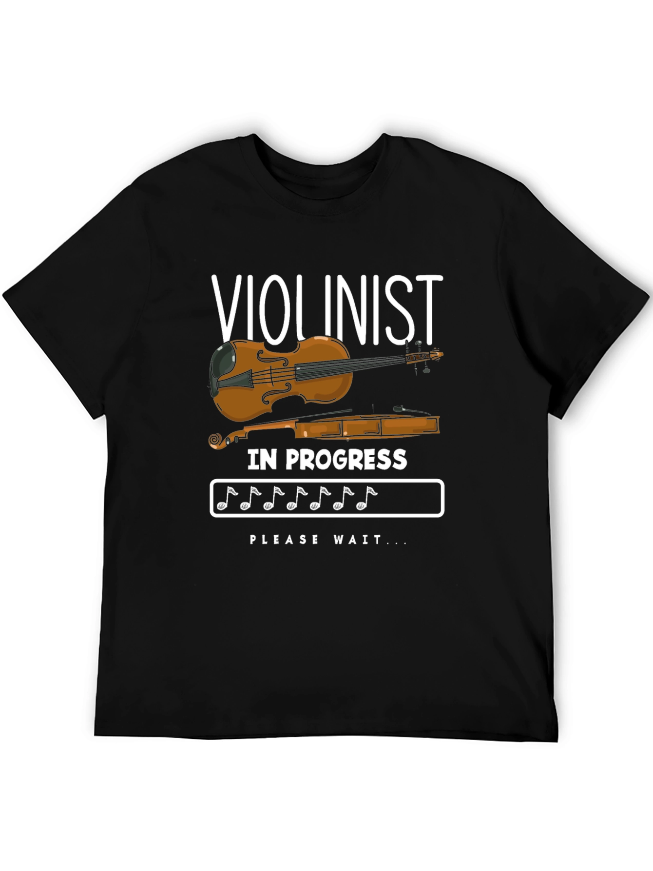 Violinist In Progress T-Shirt | Musician Humor Tee