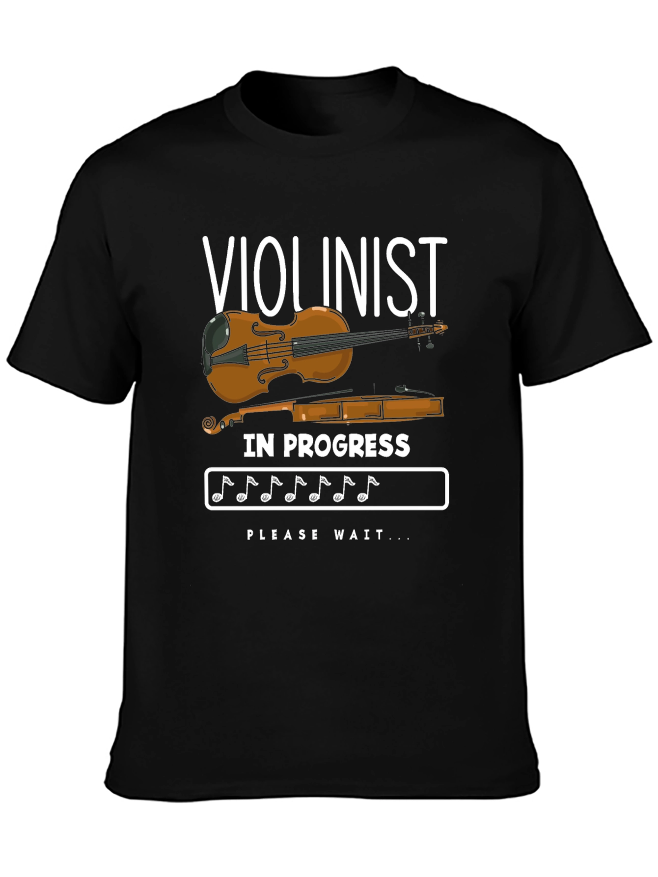 Violinist In Progress T-Shirt | Musician Humor Tee