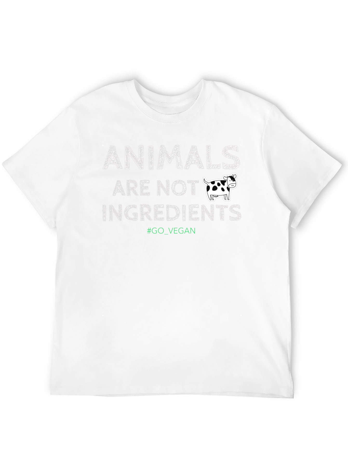 Vegan T-Shirt: Animals Are Not Ingredients!