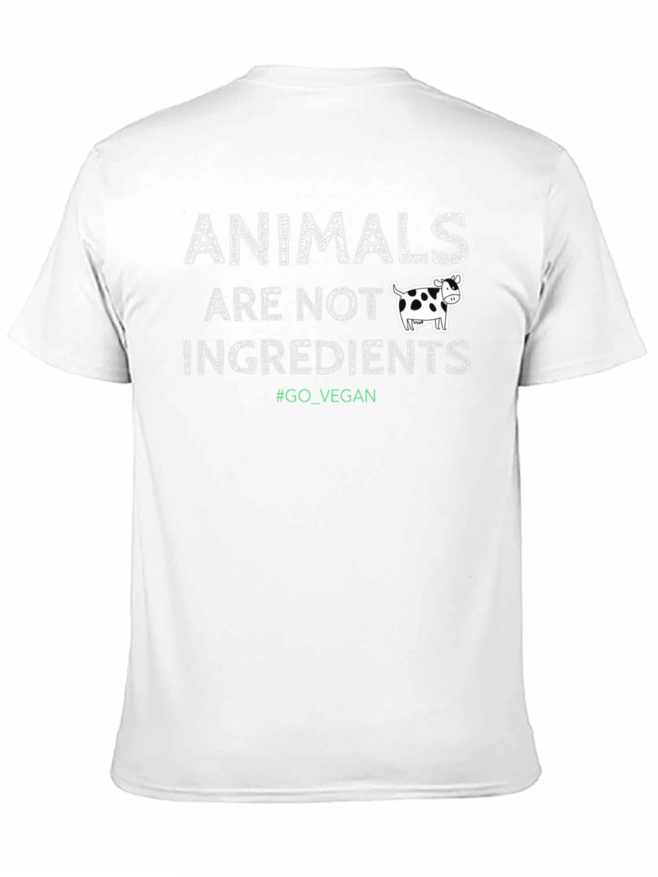 Vegan T-Shirt: Animals Are Not Ingredients!