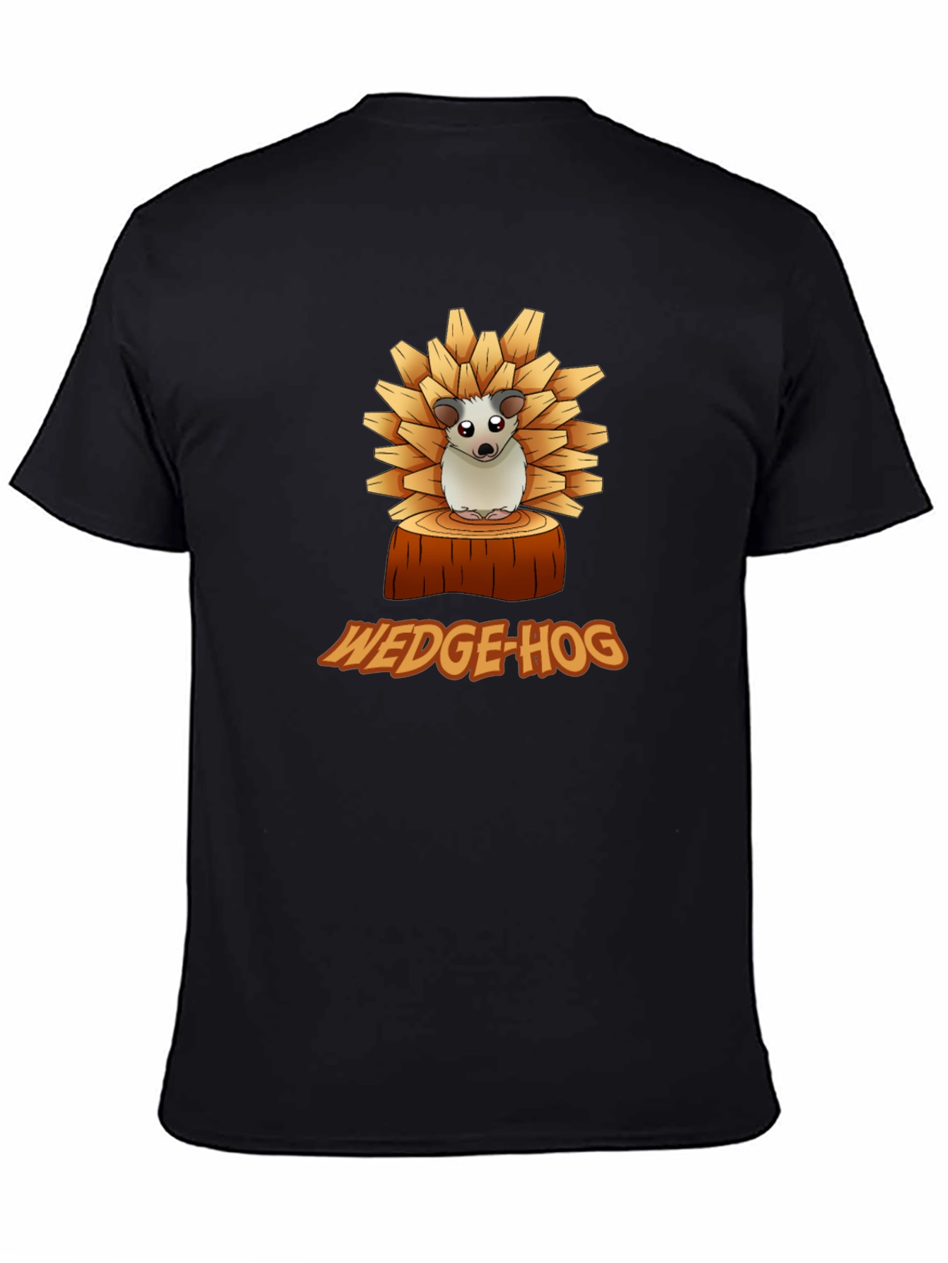 Wedge-Hog T-Shirt - Funny Hedgehog Graphic Tee