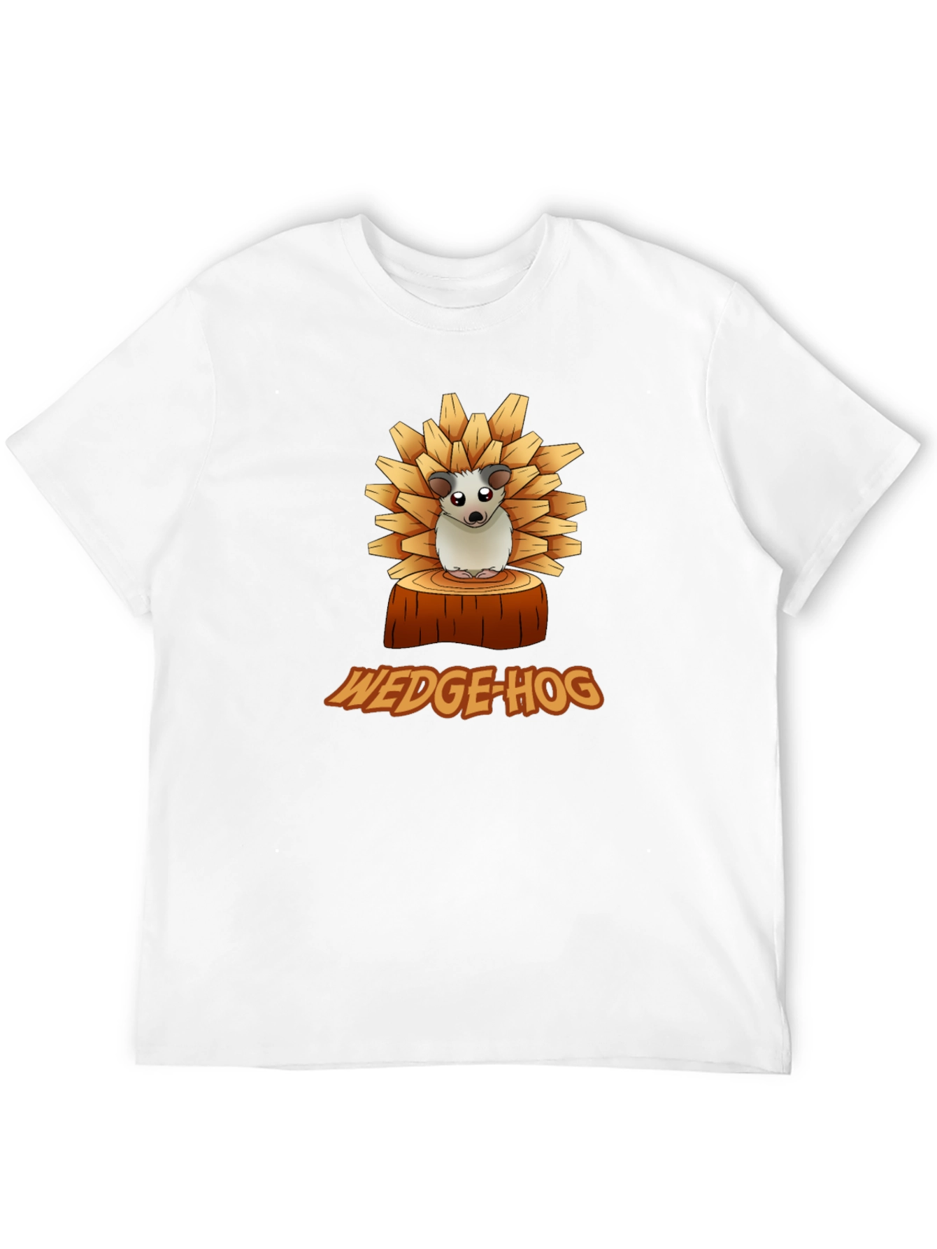 Wedge-Hog T-Shirt - Funny Hedgehog Graphic Tee
