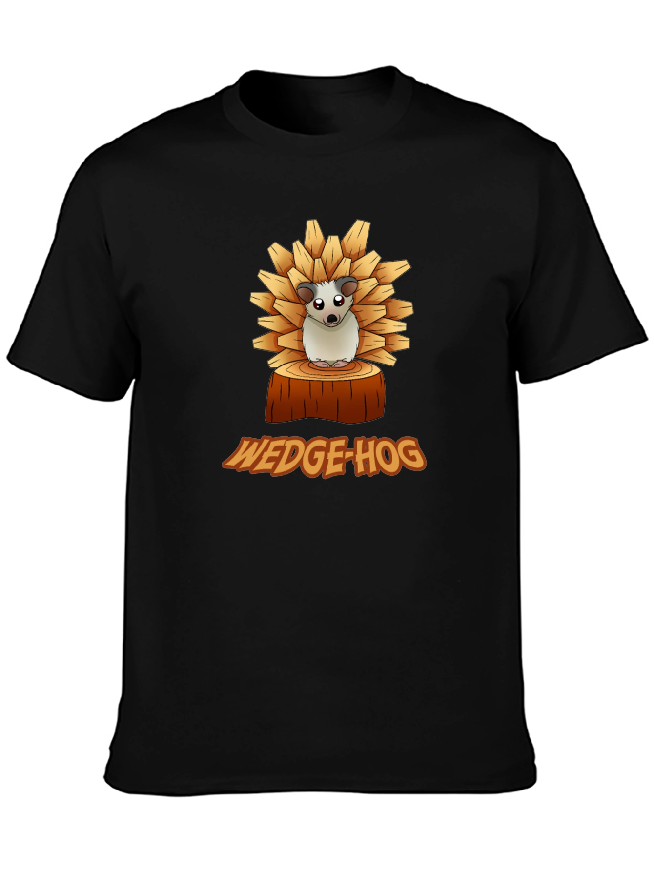 Wedge-Hog T-Shirt - Funny Hedgehog Graphic Tee