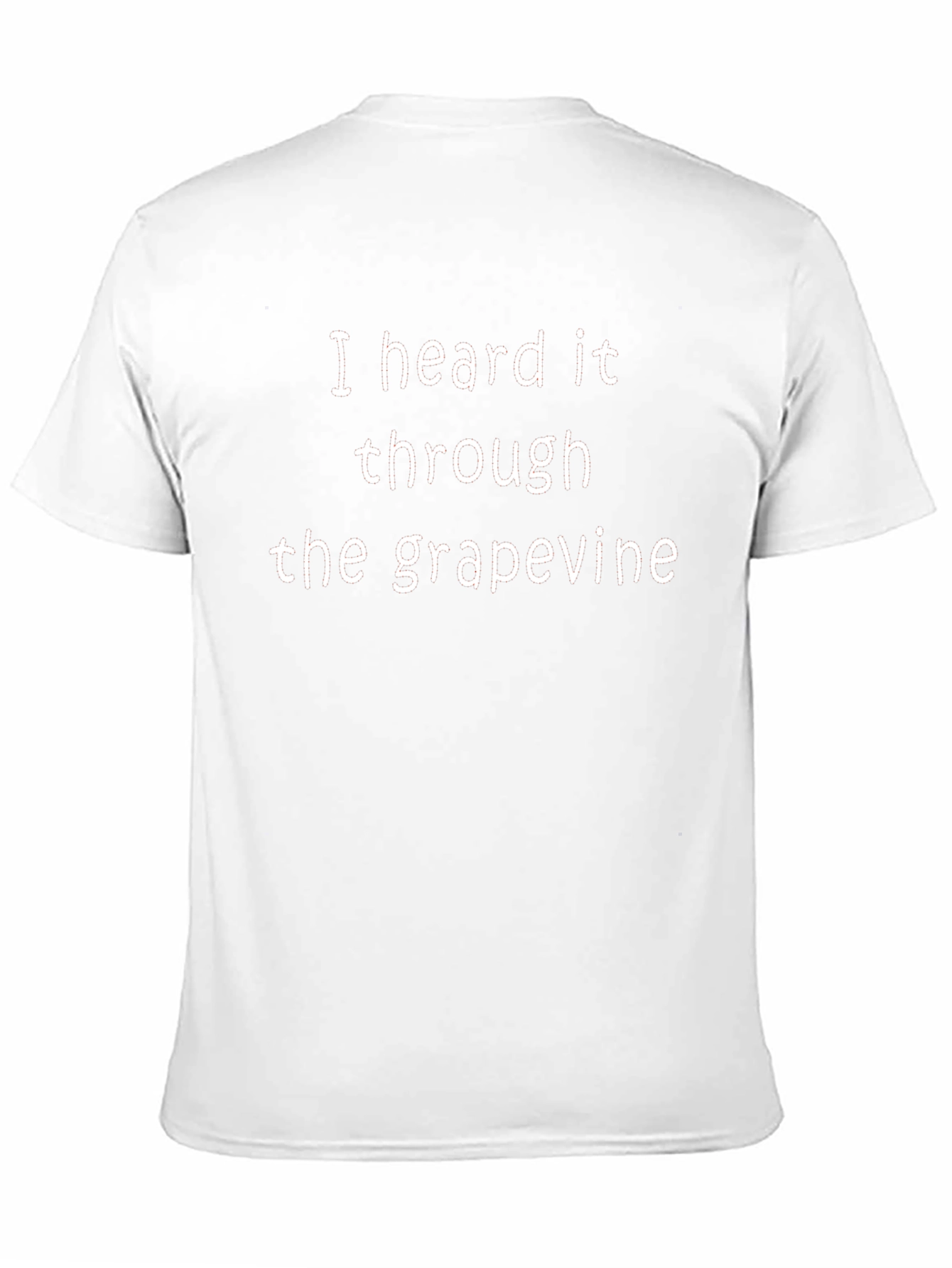 I Heard it Through the Grapevine Black Graphic Tee