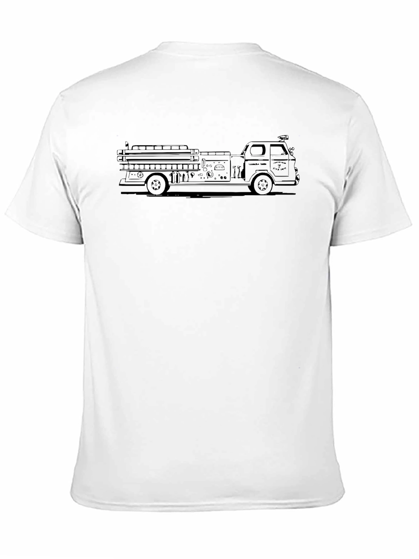 Firetruck Graphic Tee - Classic Engine Design