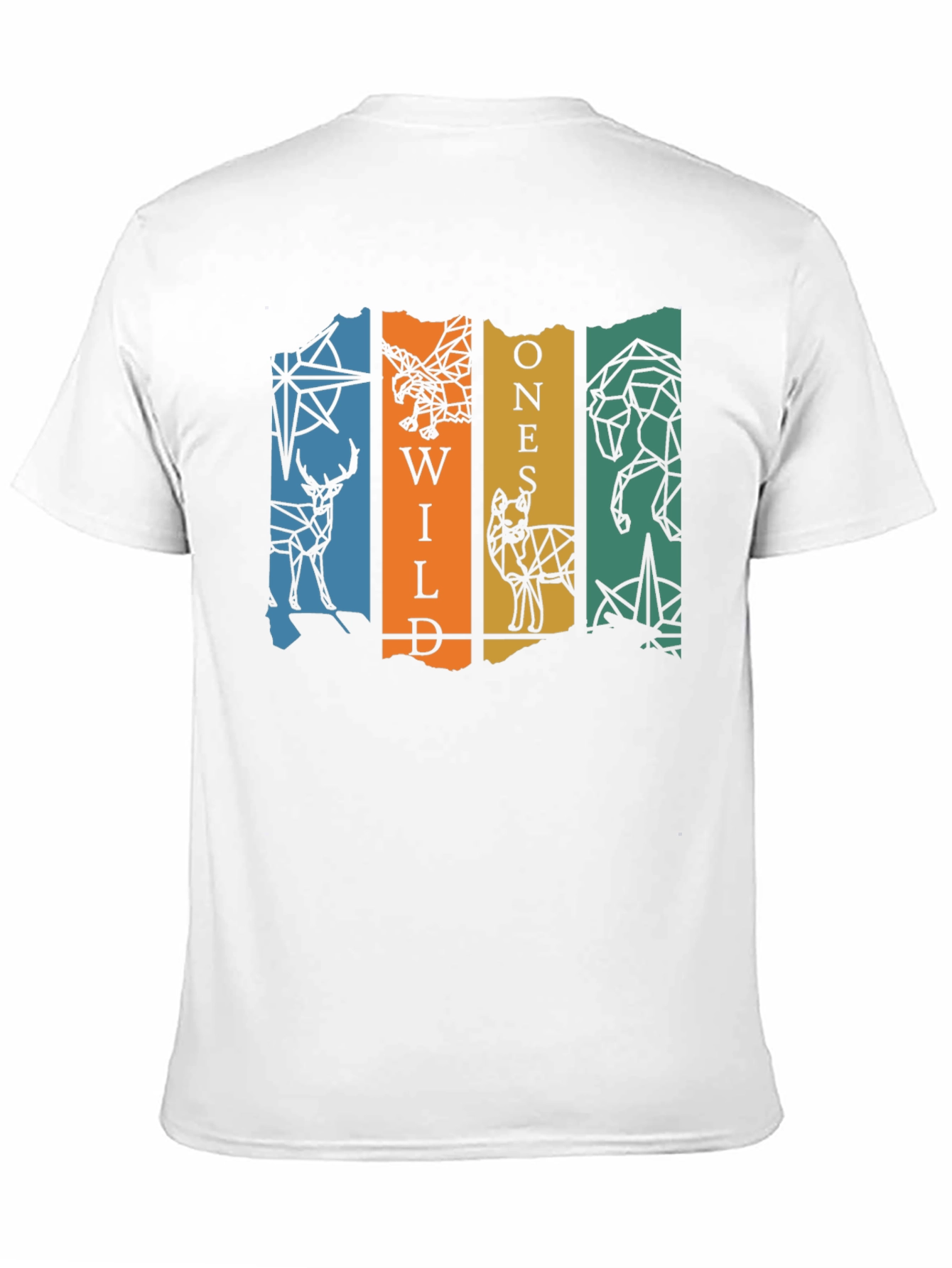 Geometric Wildlife T-Shirt - Ones Wild