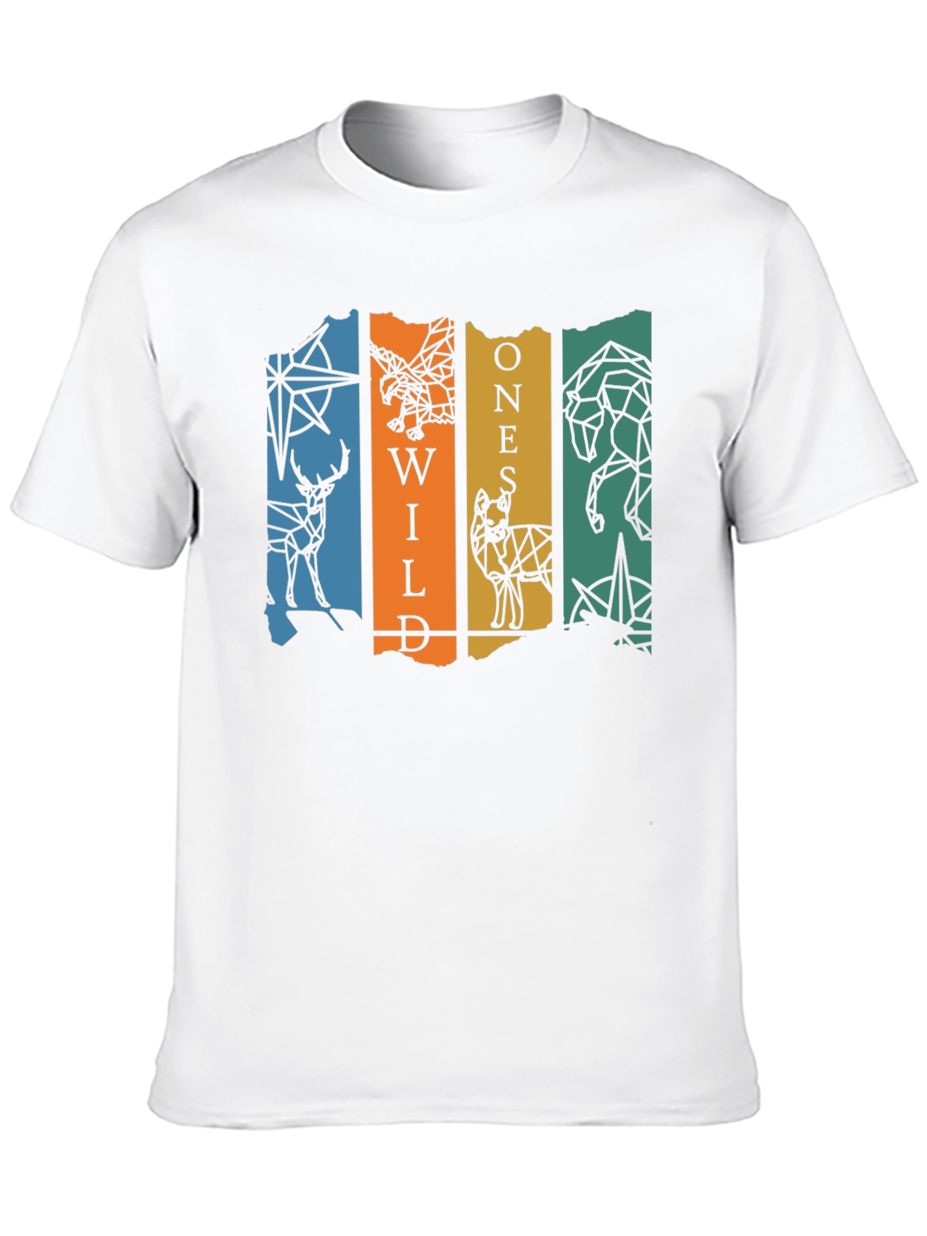 Geometric Wildlife T-Shirt - Ones Wild