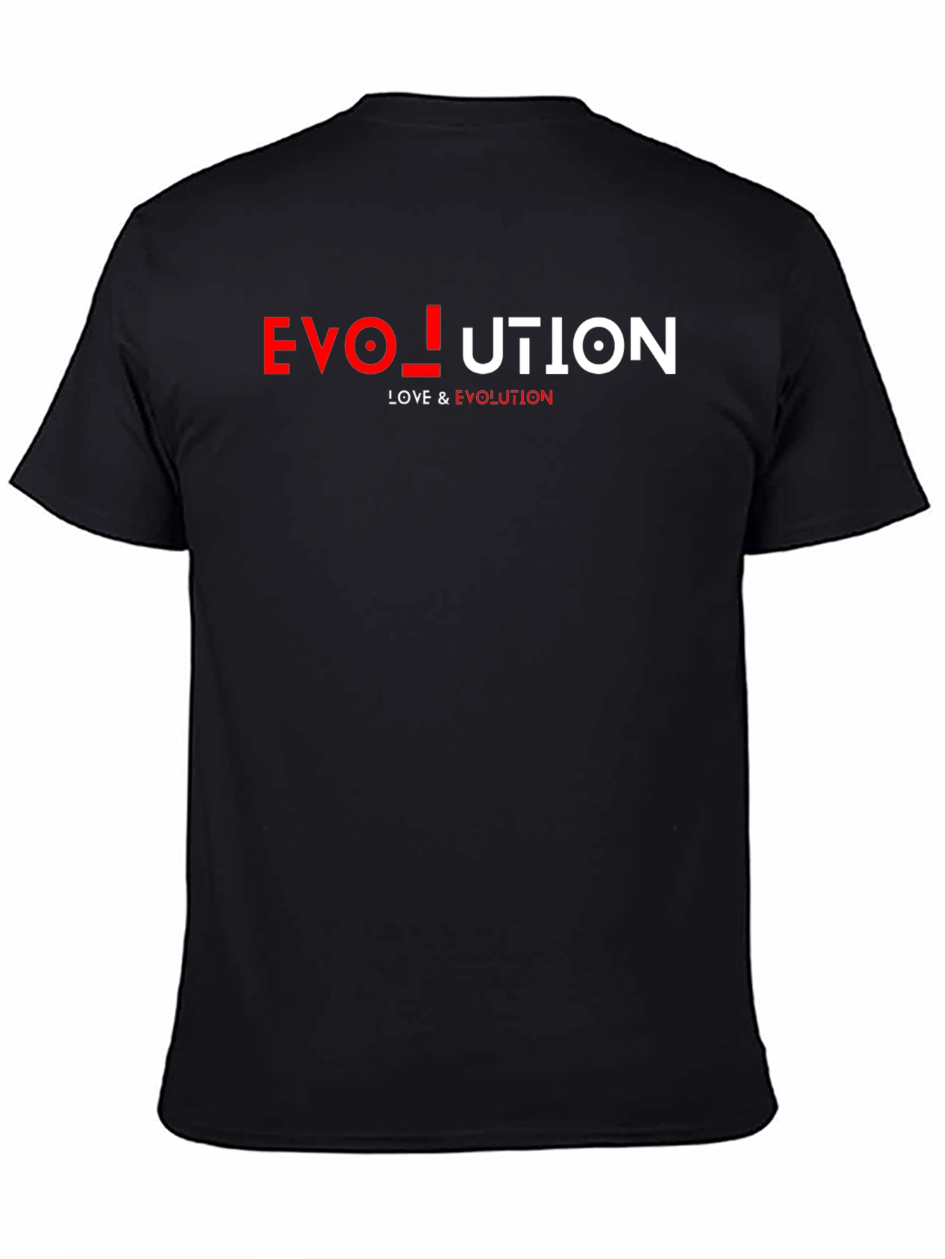 Evolution Graphic Print Mens Black T-Shirt