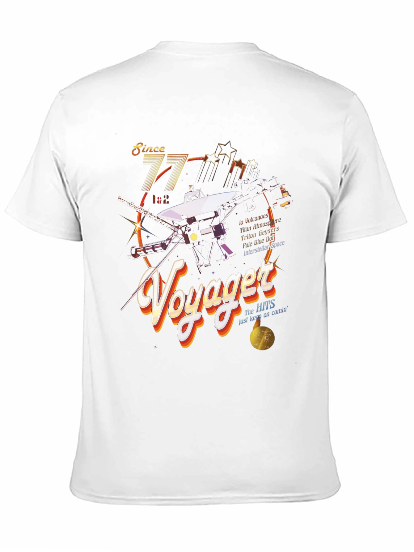 Voyager Space Mission Graphic T-Shirt