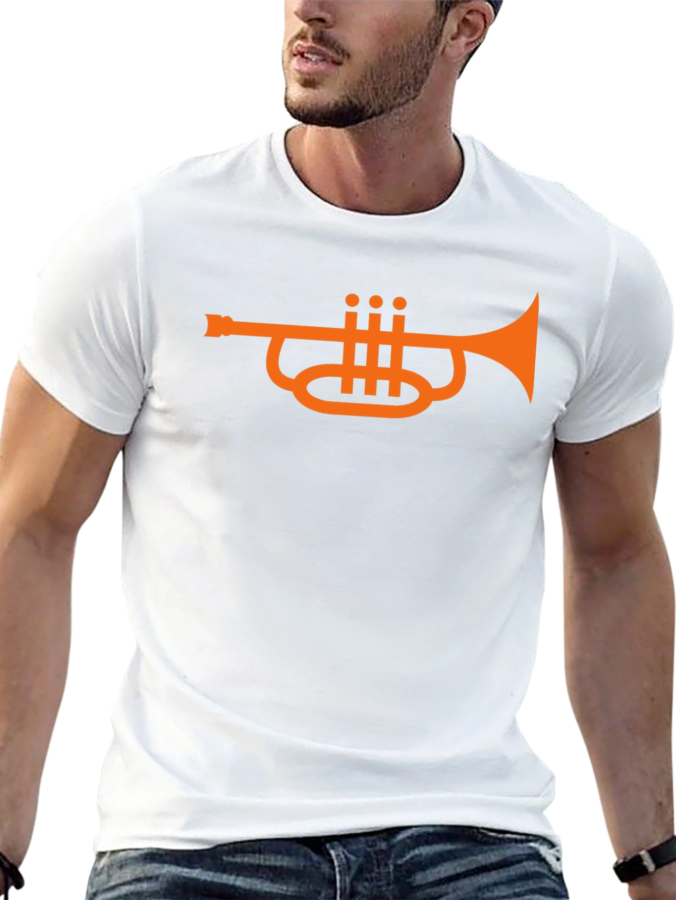 Trumpet Graphic T-Shirt - Musicians Tee