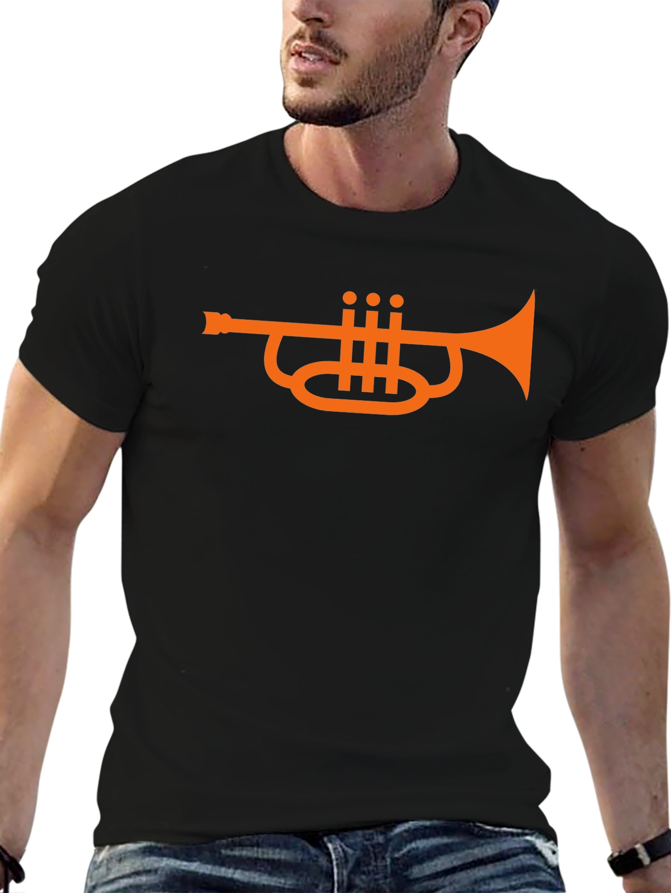 Trumpet Graphic T-Shirt - Musicians Tee