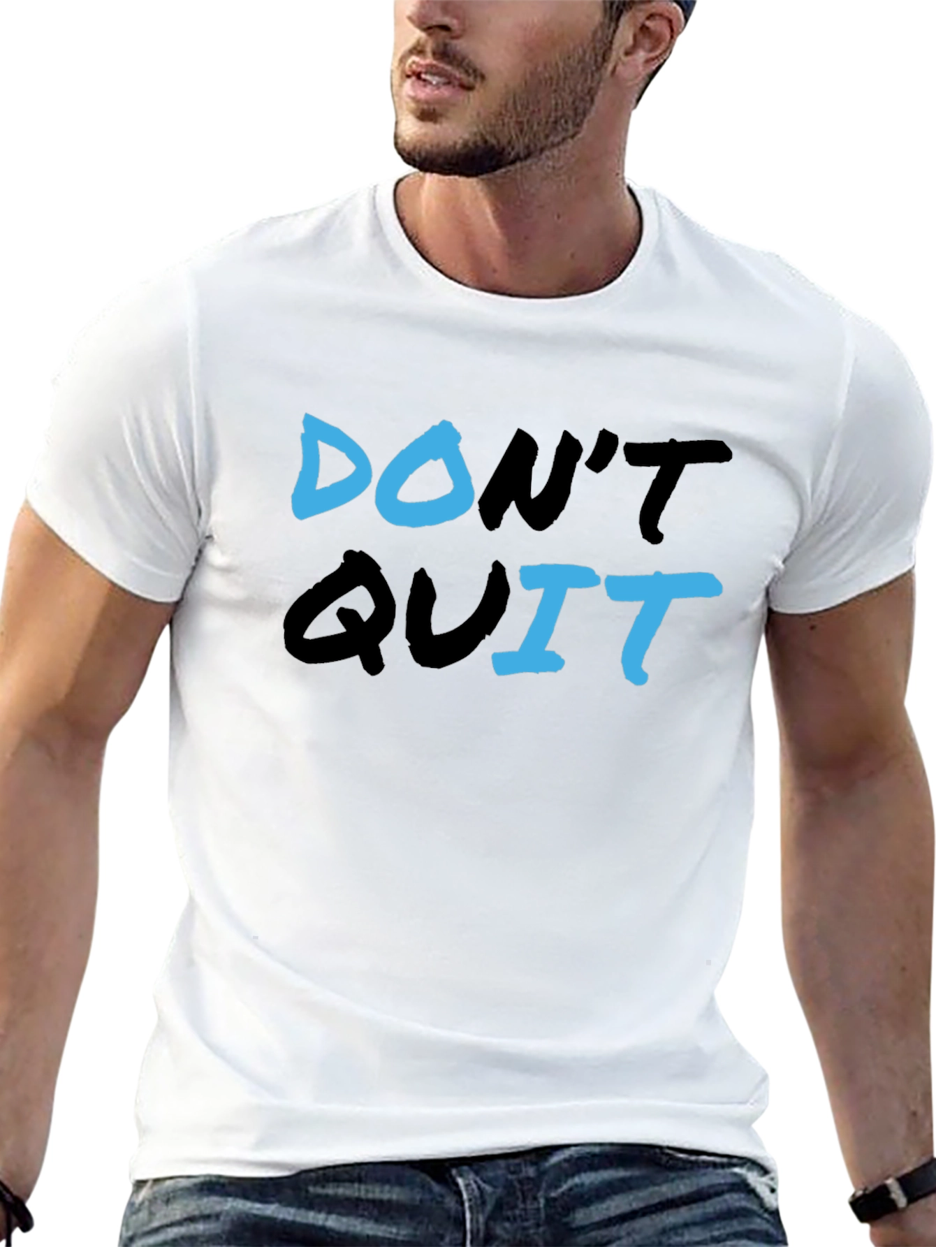 Dont Quit Graphic Tee - Motivational T-Shirt