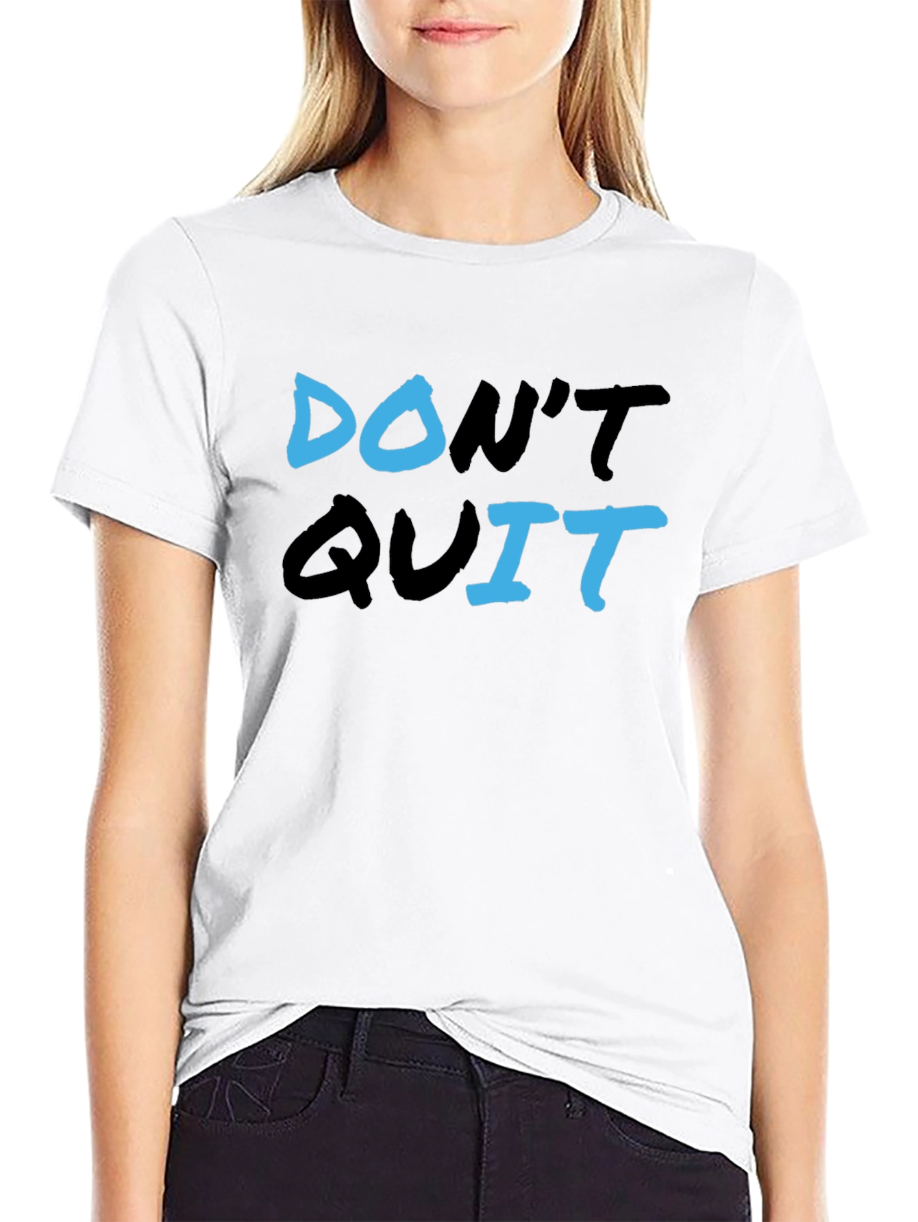 Dont Quit Graphic Tee - Motivational T-Shirt