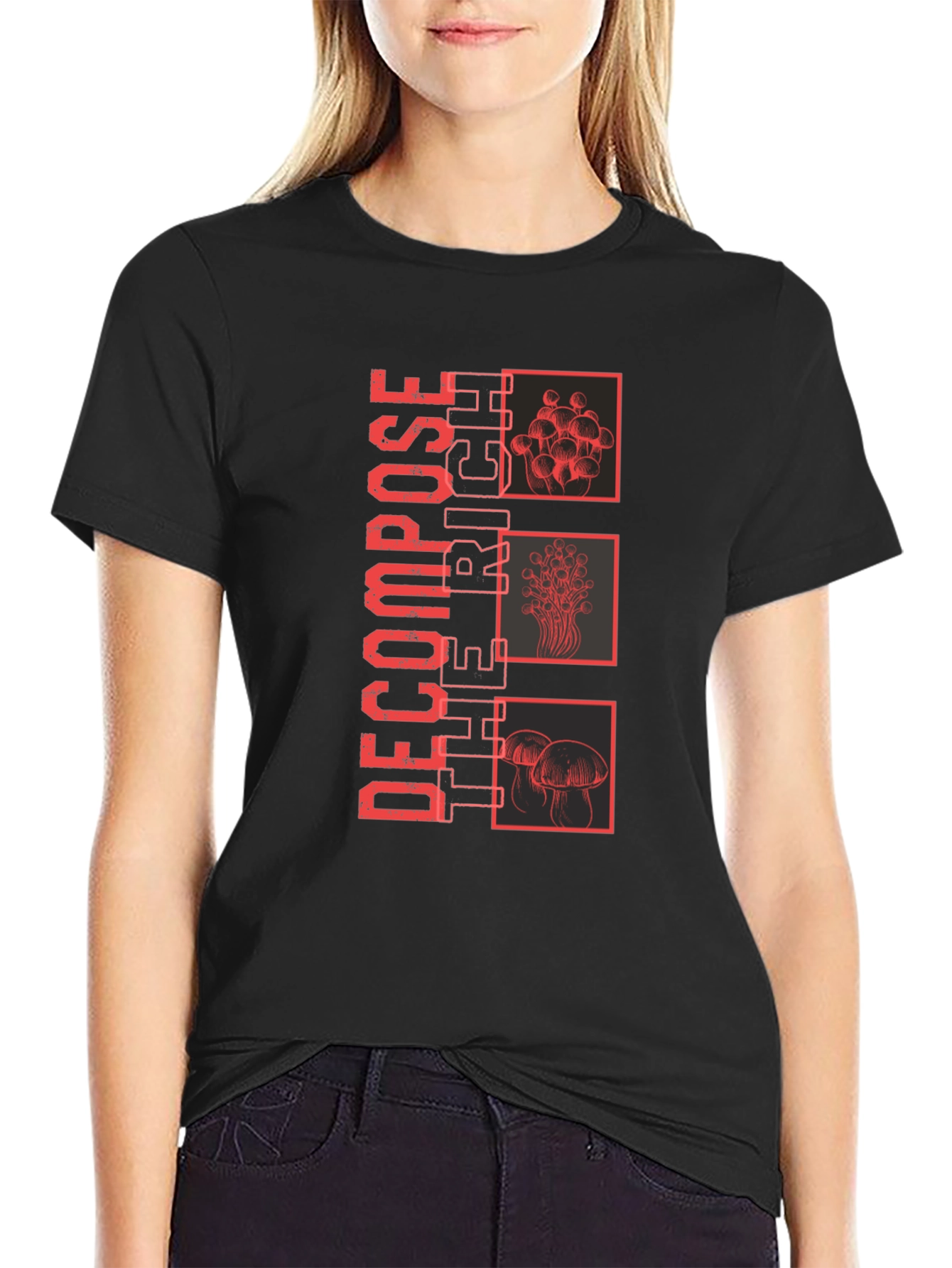 Decompose The Rich Graphic Tee