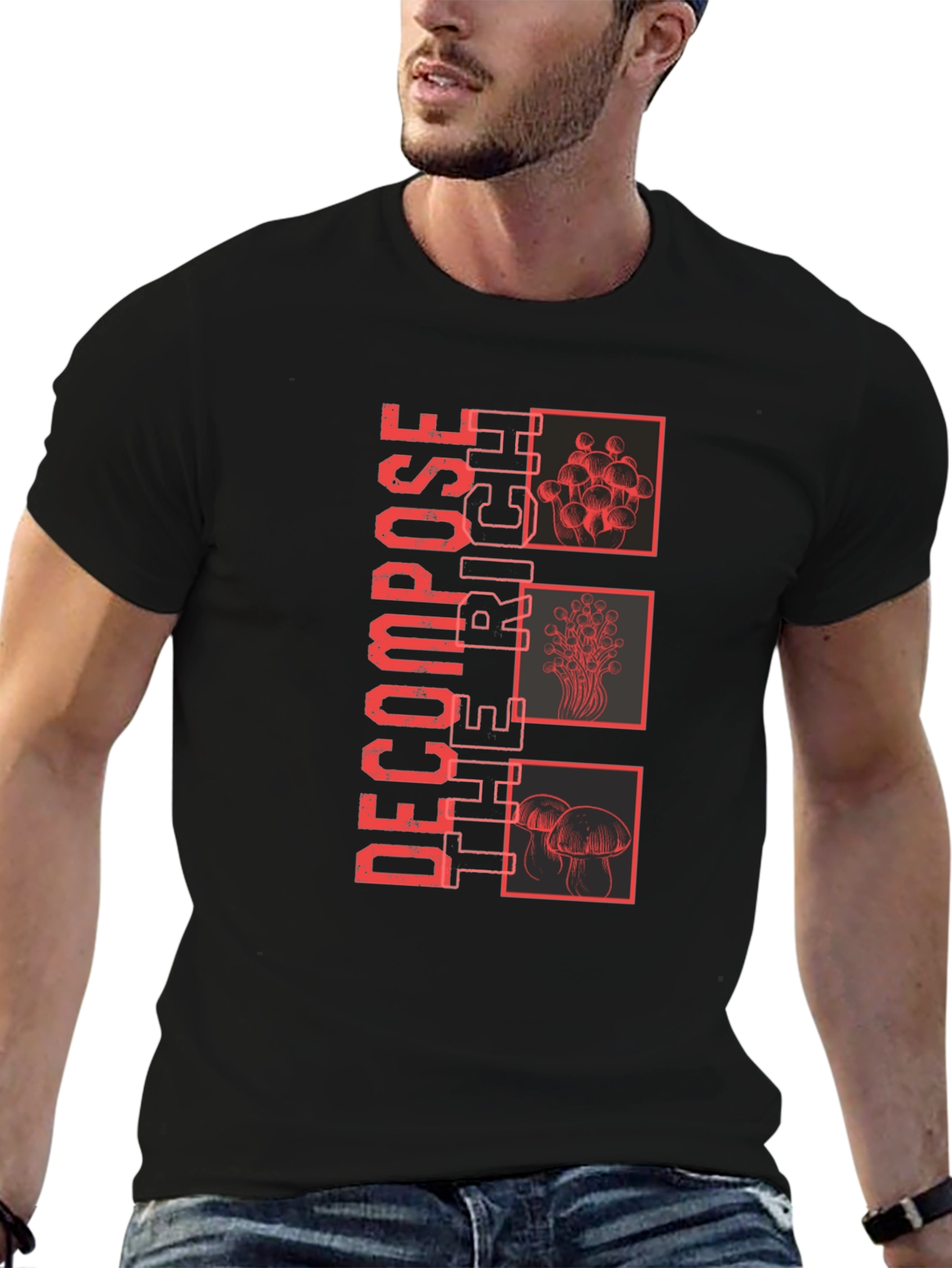 Decompose The Rich Graphic Tee