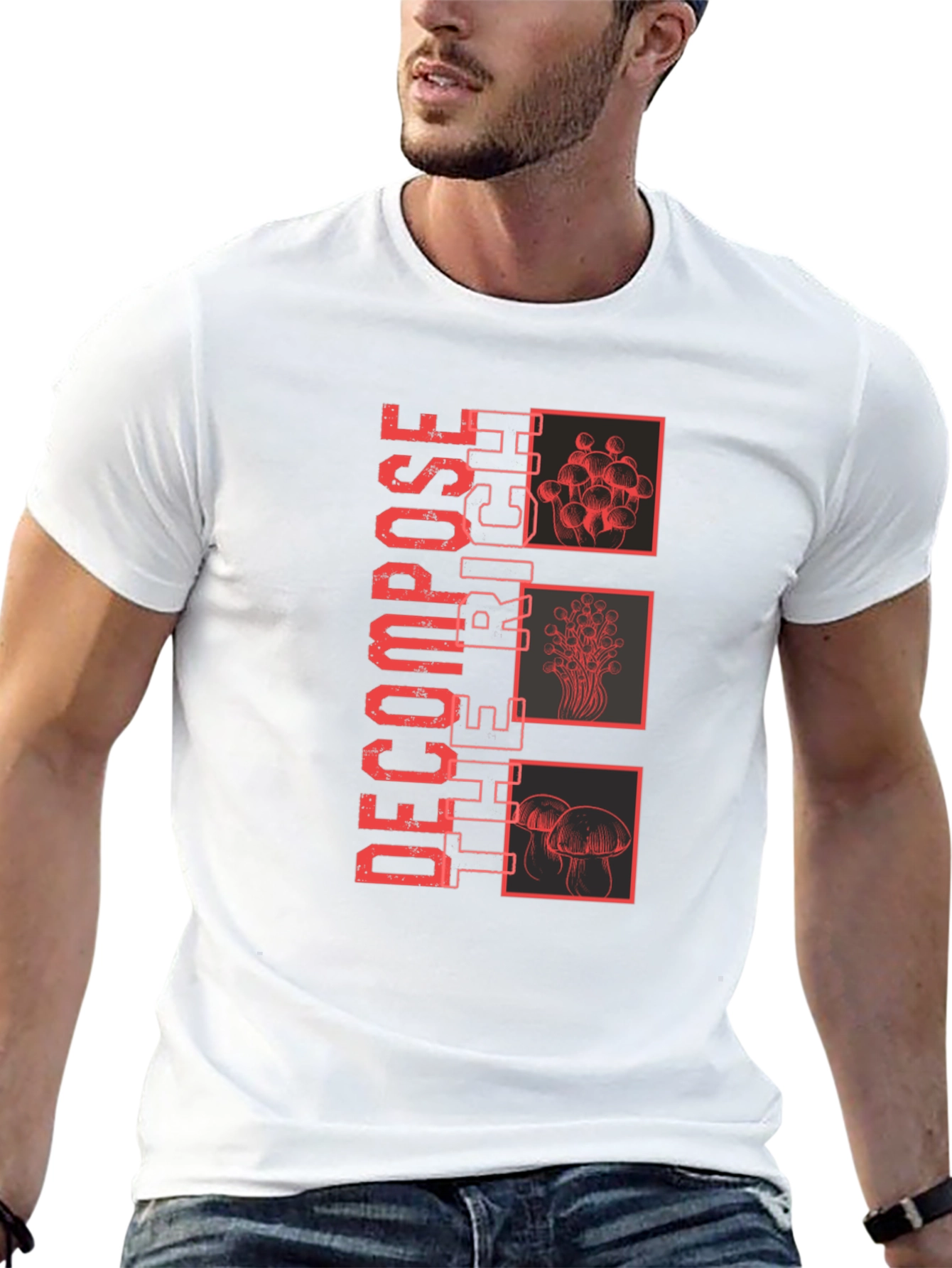 Decompose The Rich Graphic Tee