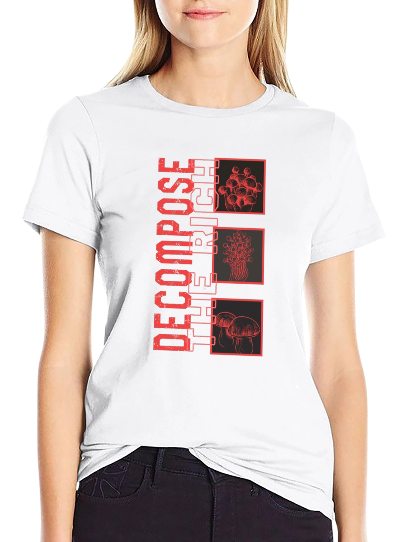 Decompose The Rich Graphic Tee