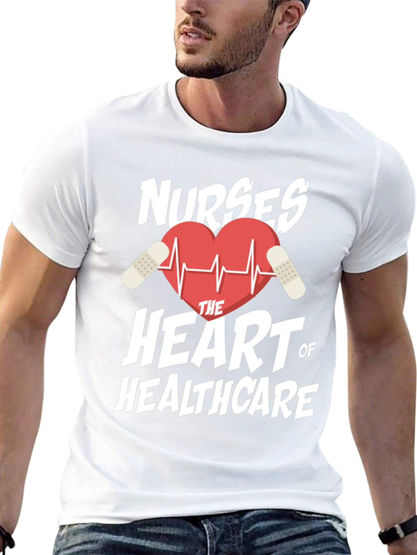 Nurses Heart of Healthcare T-Shirt
