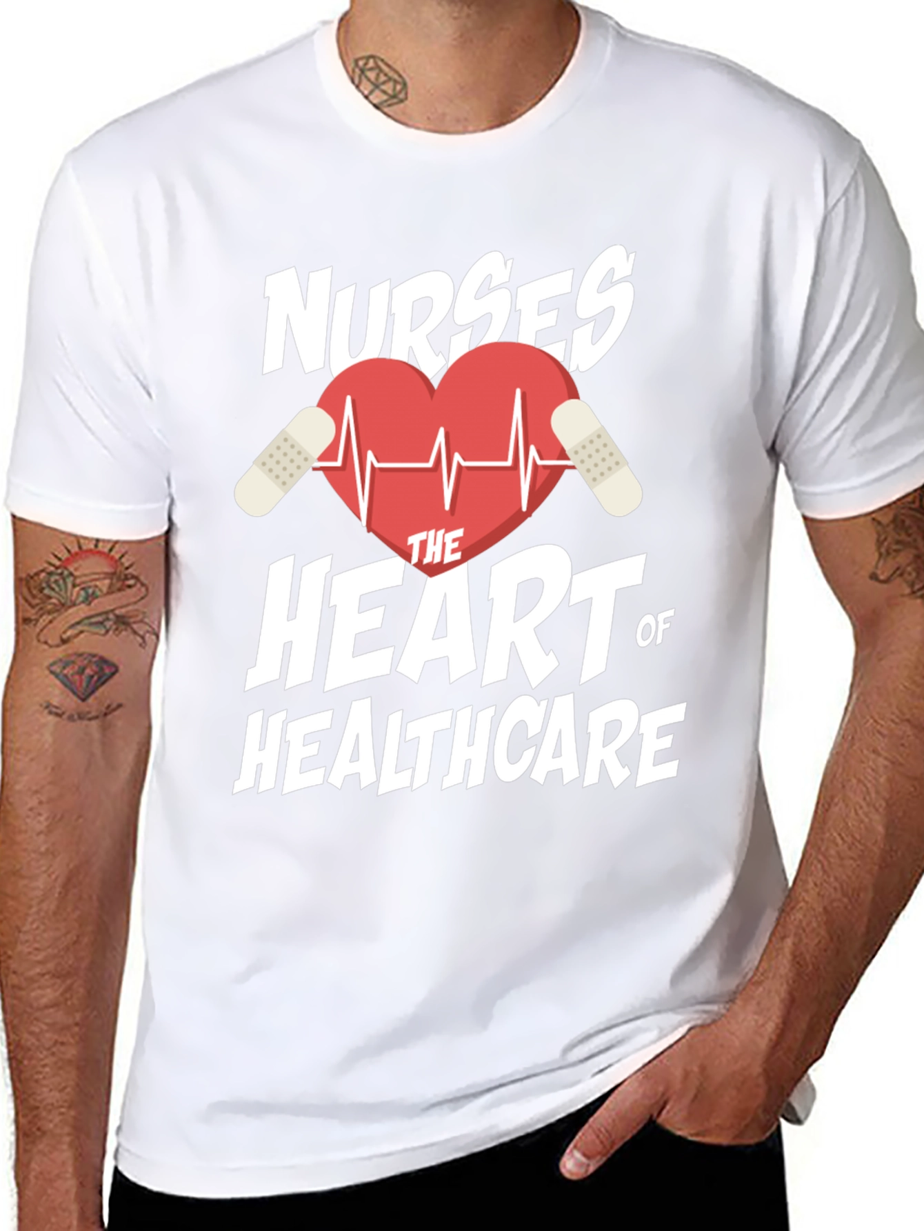 Nurses Heart of Healthcare T-Shirt