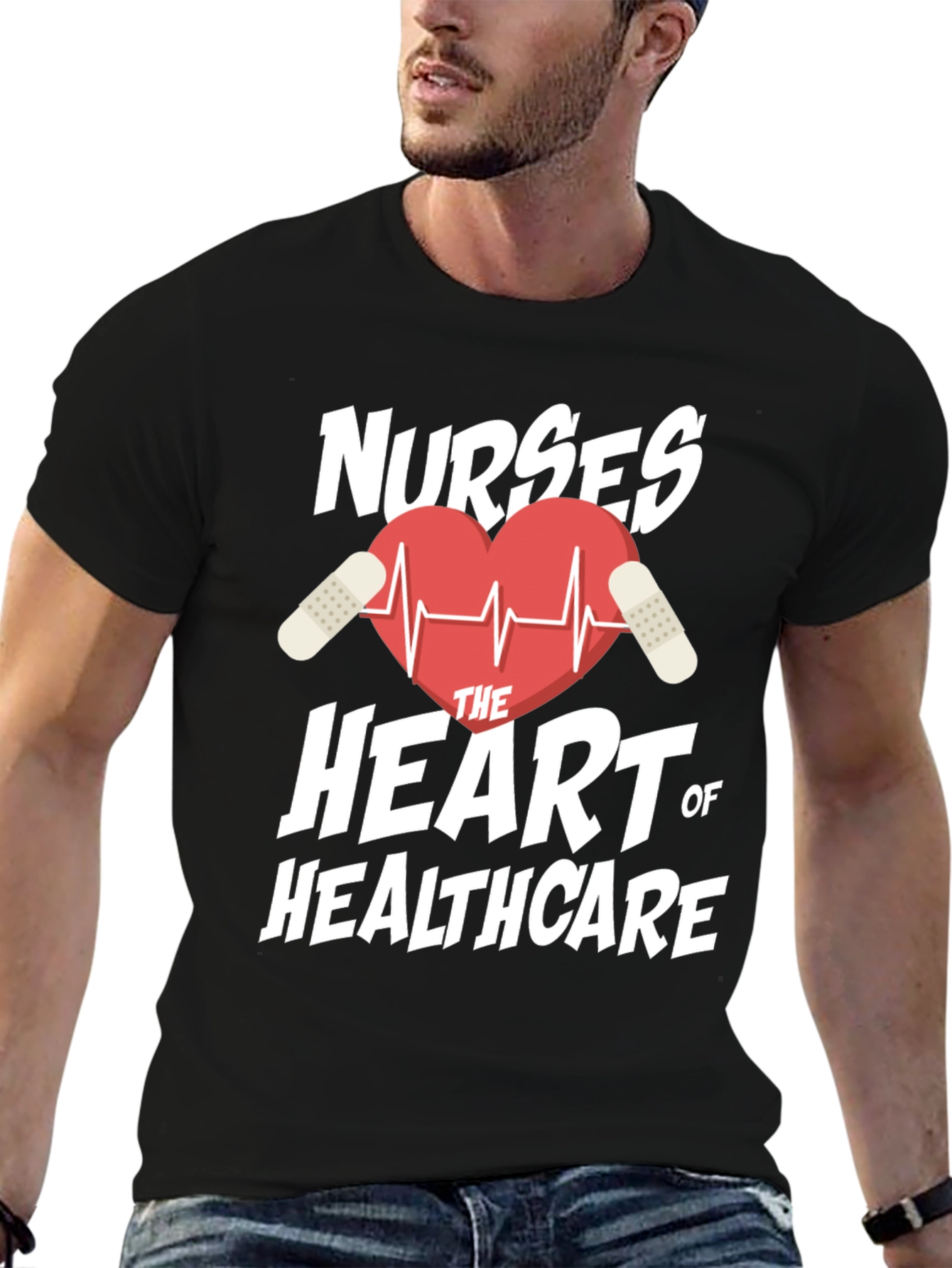 Nurses Heart of Healthcare T-Shirt