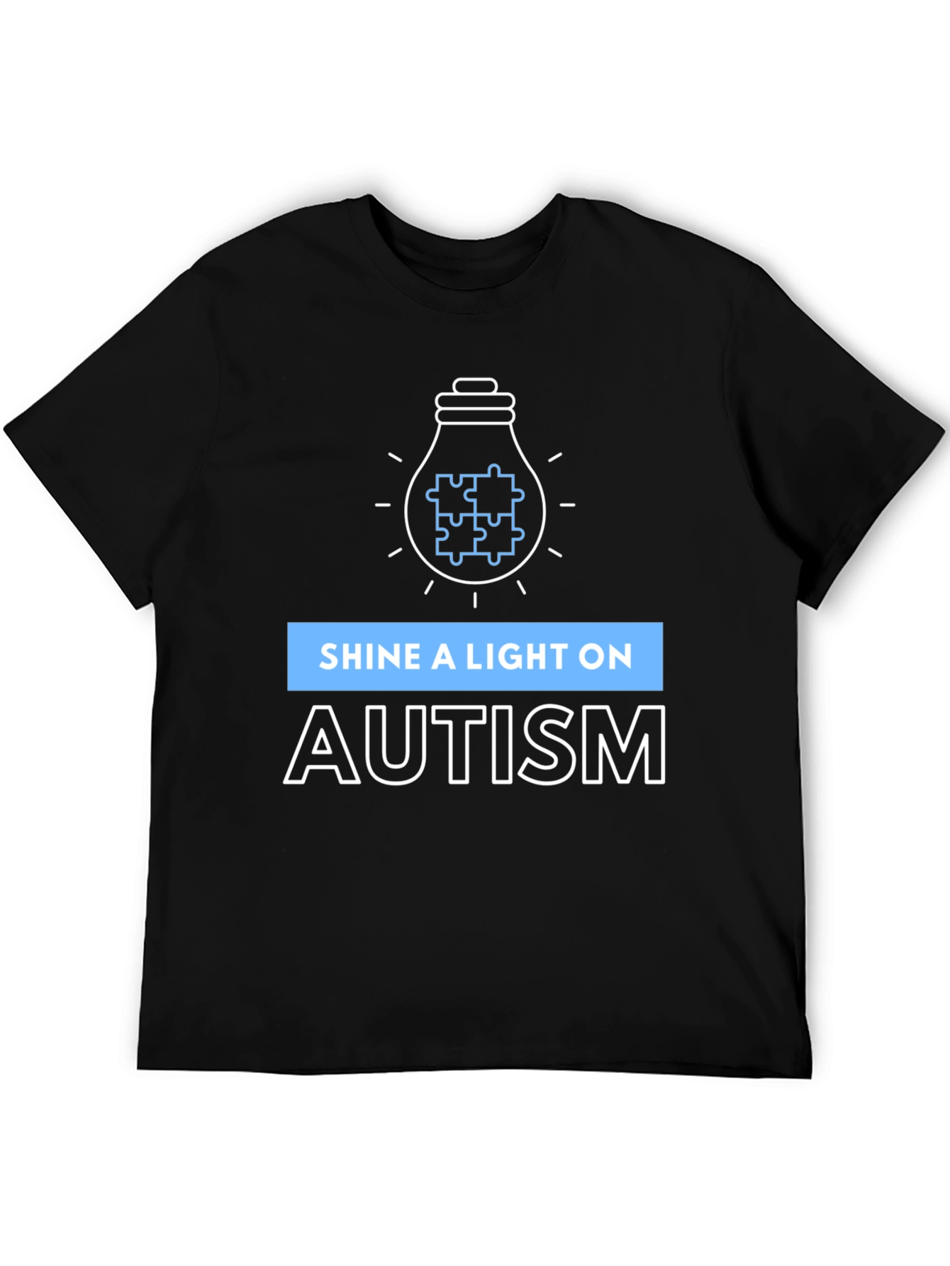 Autism Awareness T-Shirt - Shine a Light
