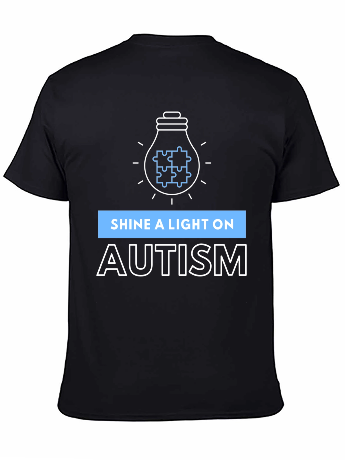 Autism Awareness T-Shirt - Shine a Light