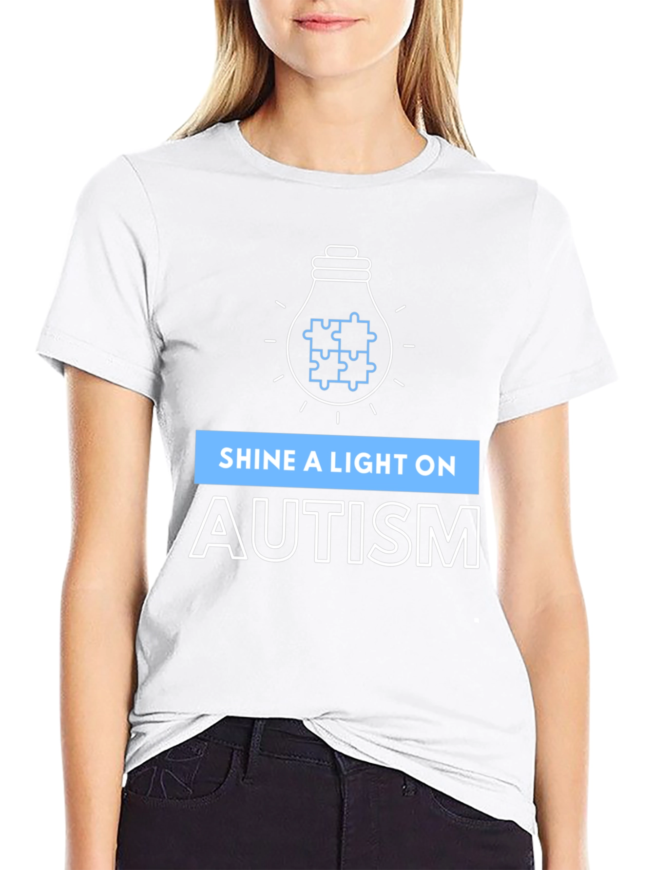 Autism Awareness T-Shirt - Shine a Light