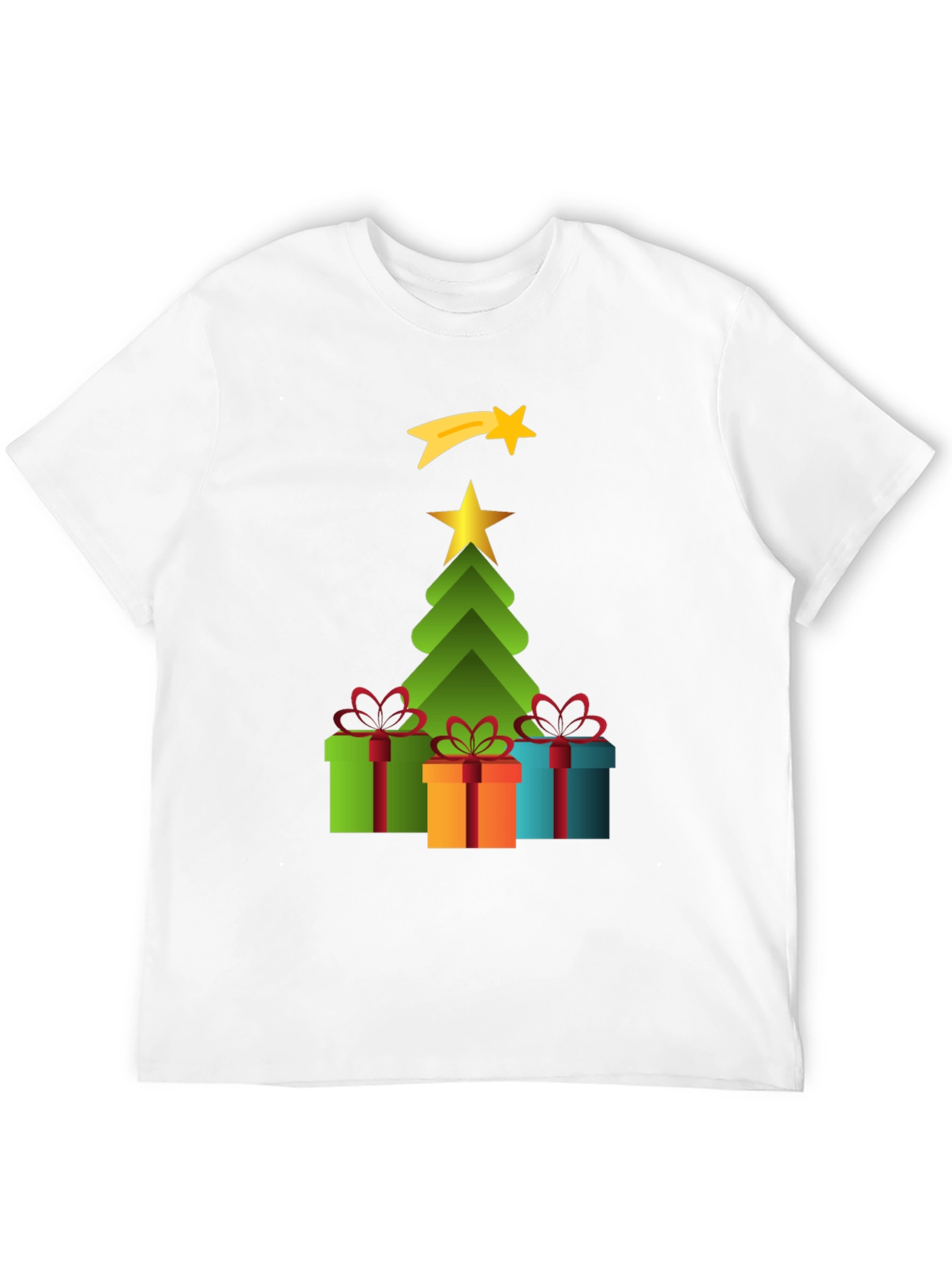 Festive Christmas Tree Gift T-Shirt