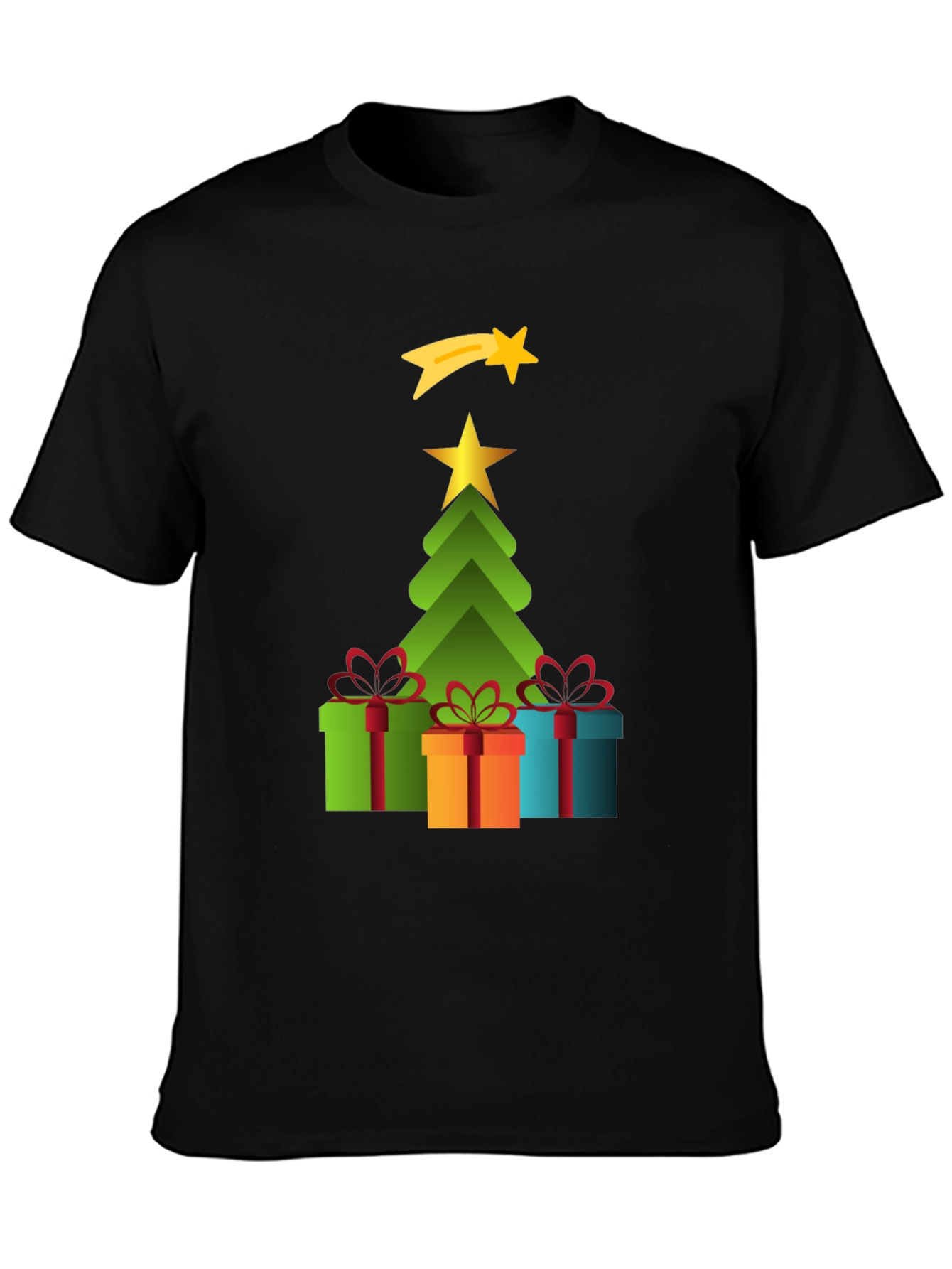 Festive Christmas Tree Gift T-Shirt