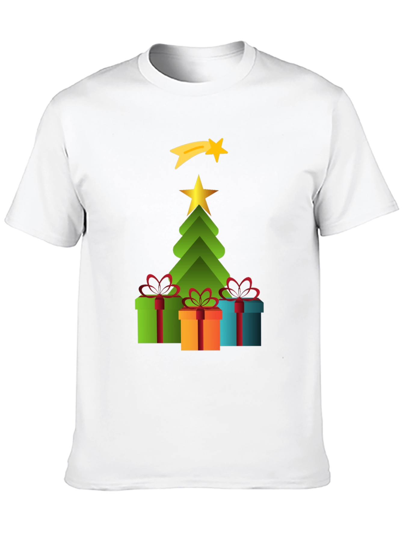 Festive Christmas Tree Gift T-Shirt