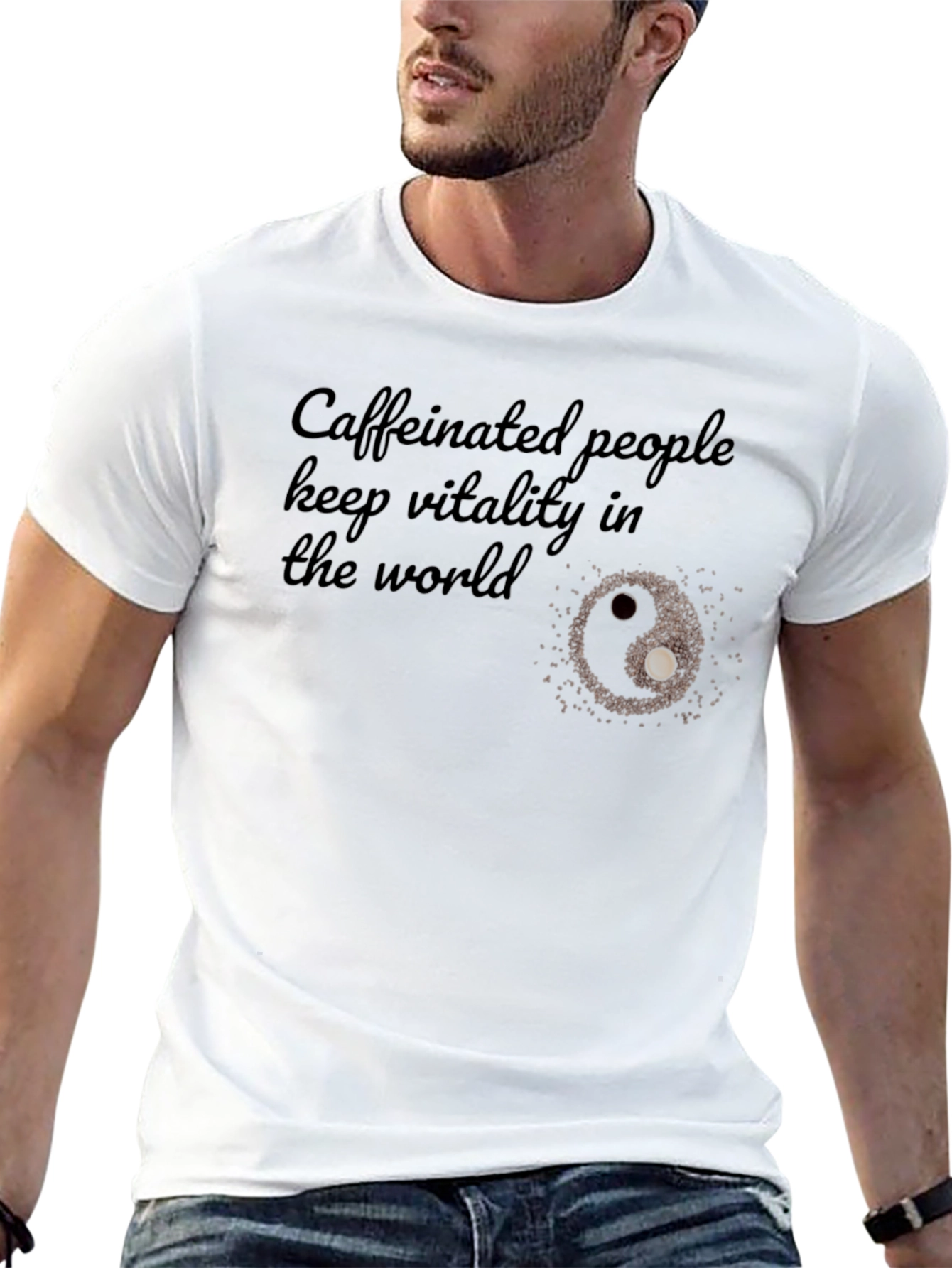 Caffeinated Vitality Graphic Tee