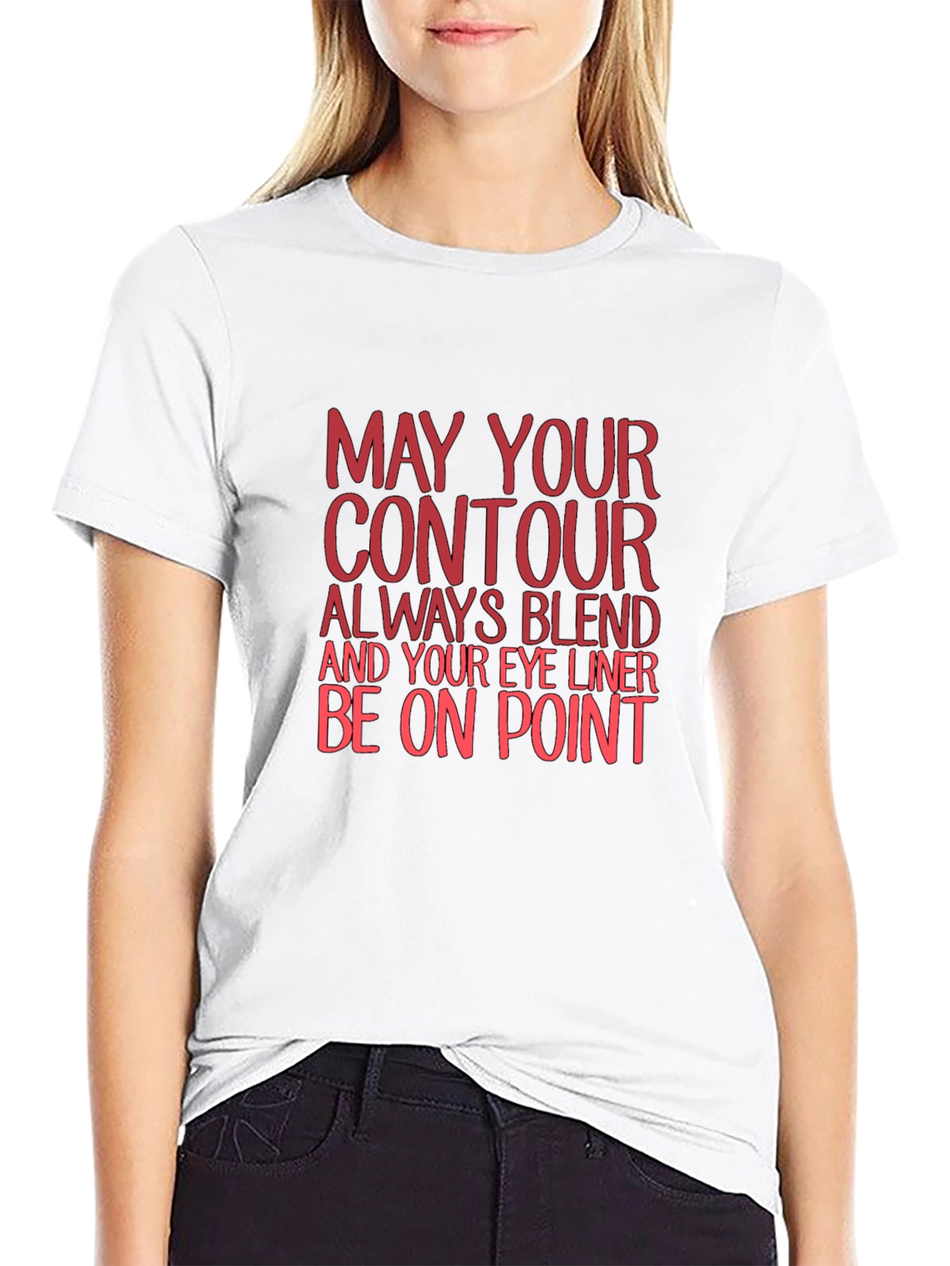 Contour Blend Graphic Tee - Black