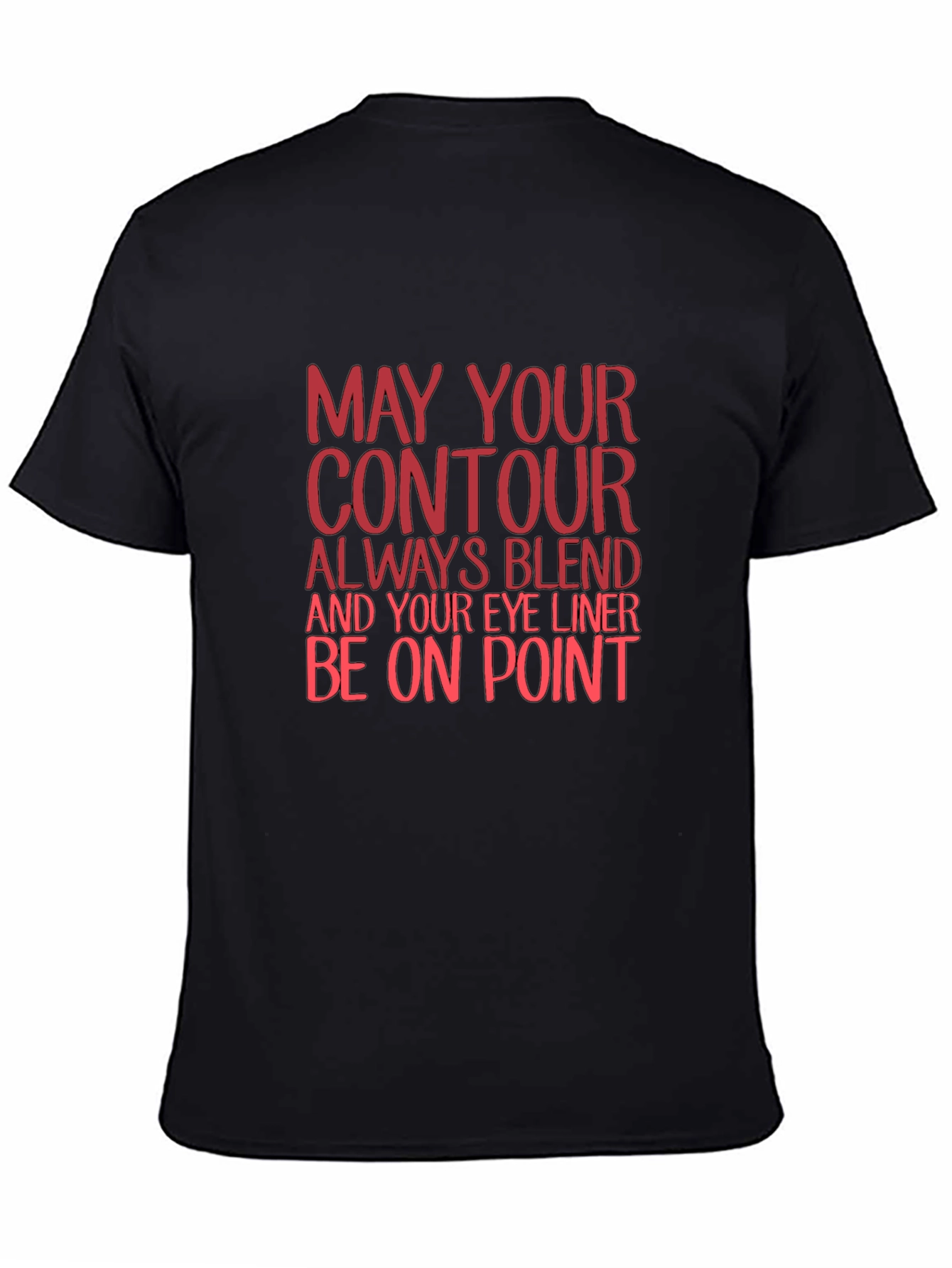 Contour Blend Graphic Tee - Black