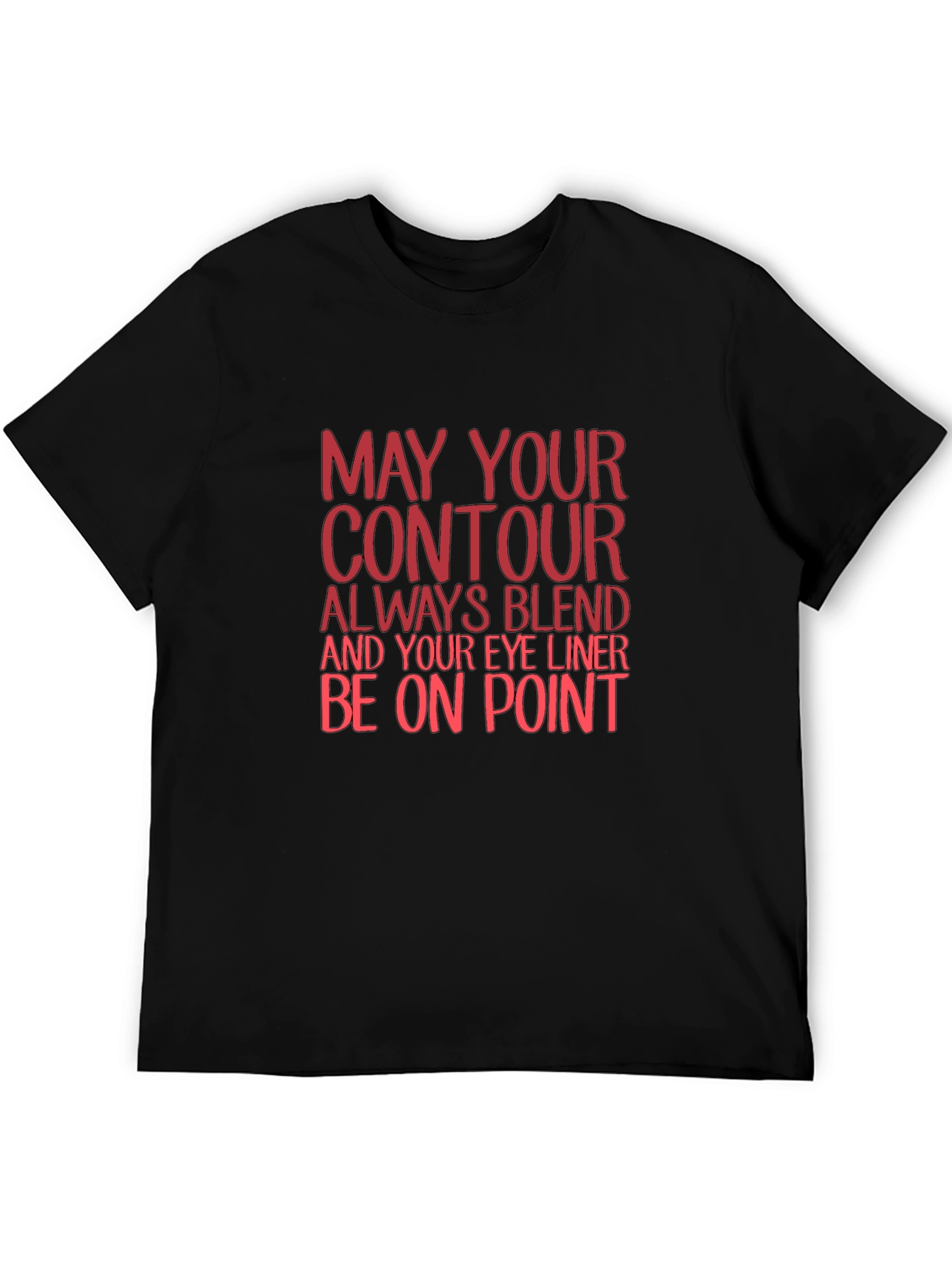 Contour Blend Graphic Tee - Black