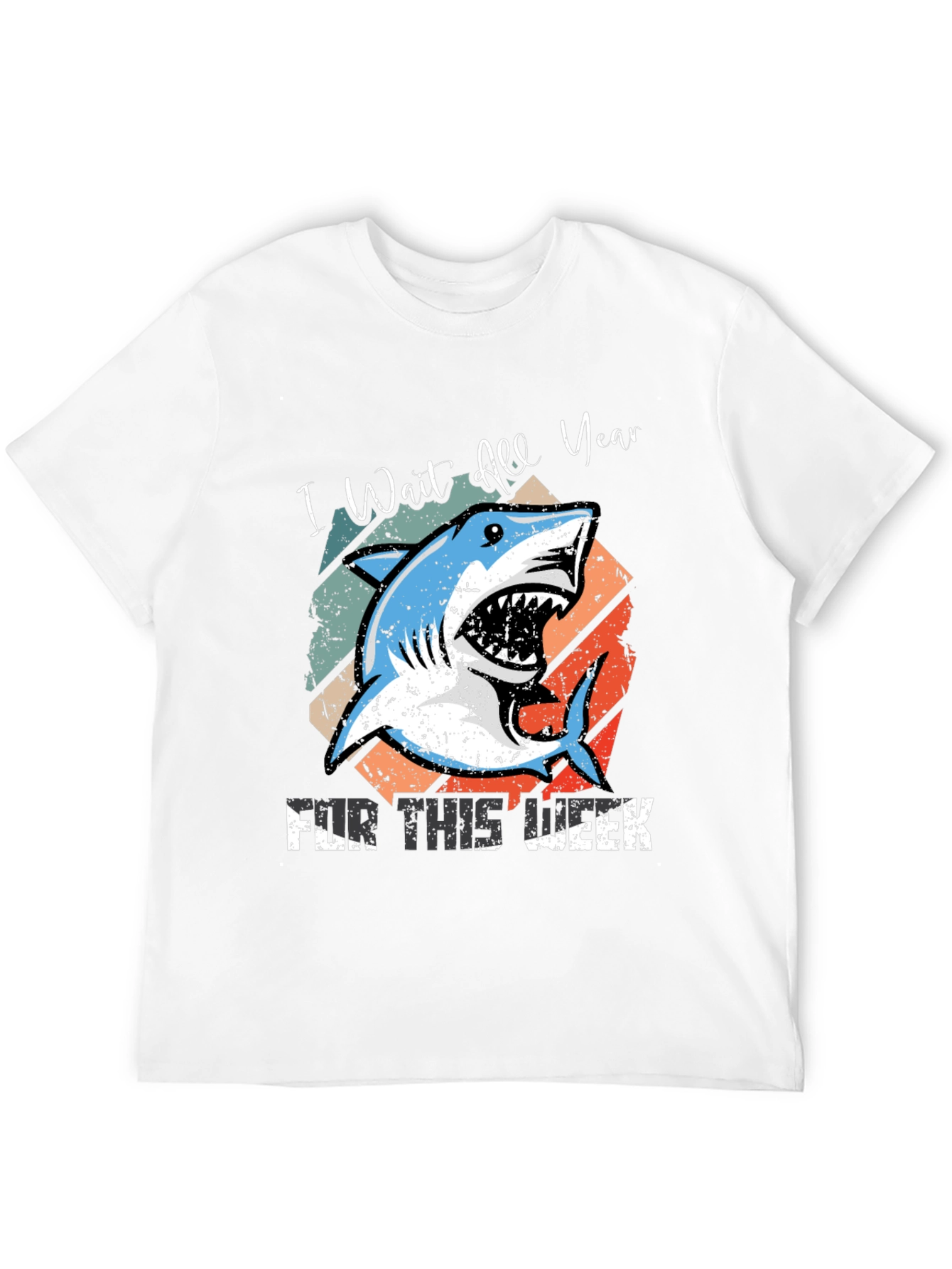Shark Week T-Shirt - I Wait All Year