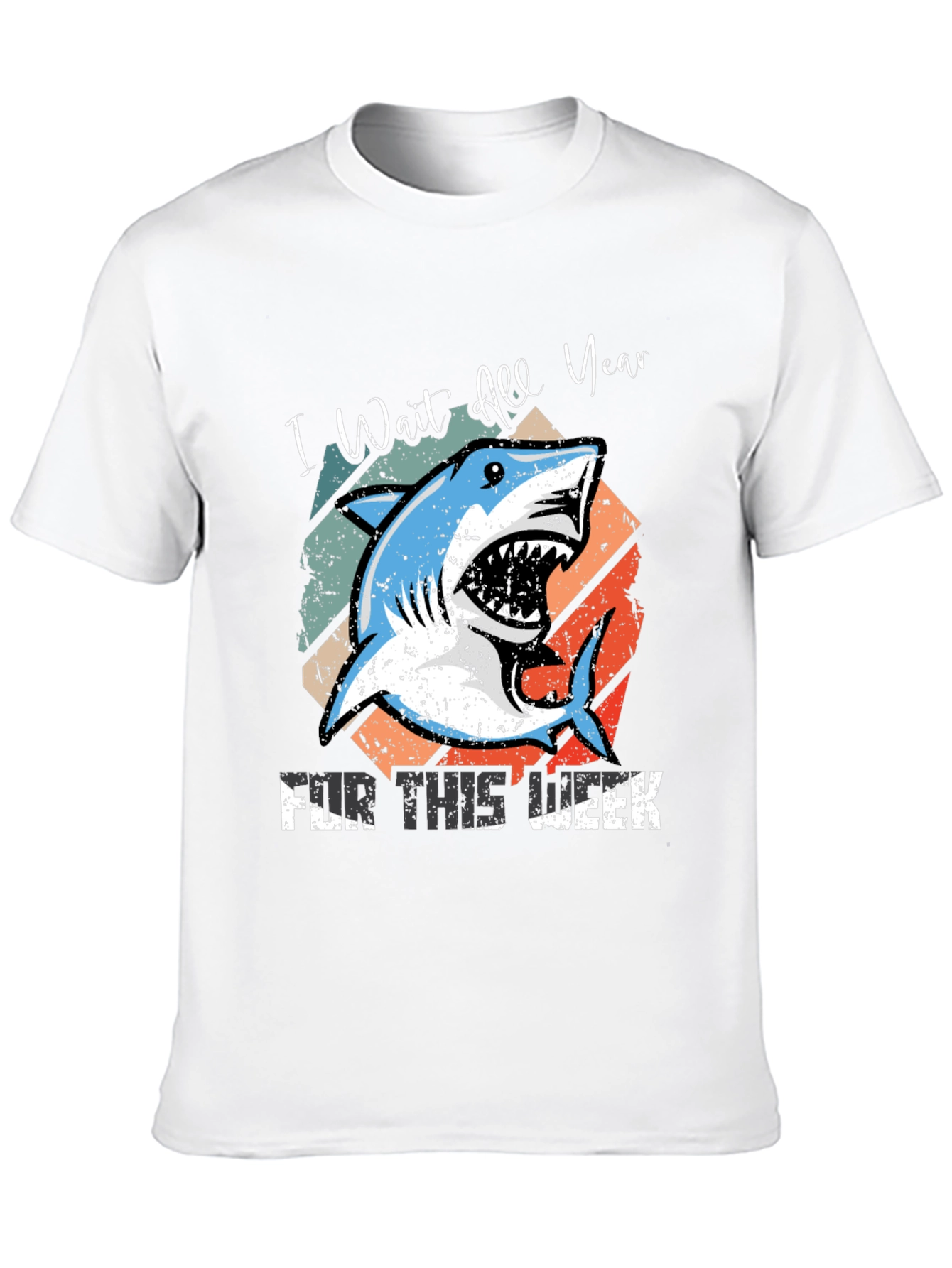 Shark Week T-Shirt - I Wait All Year
