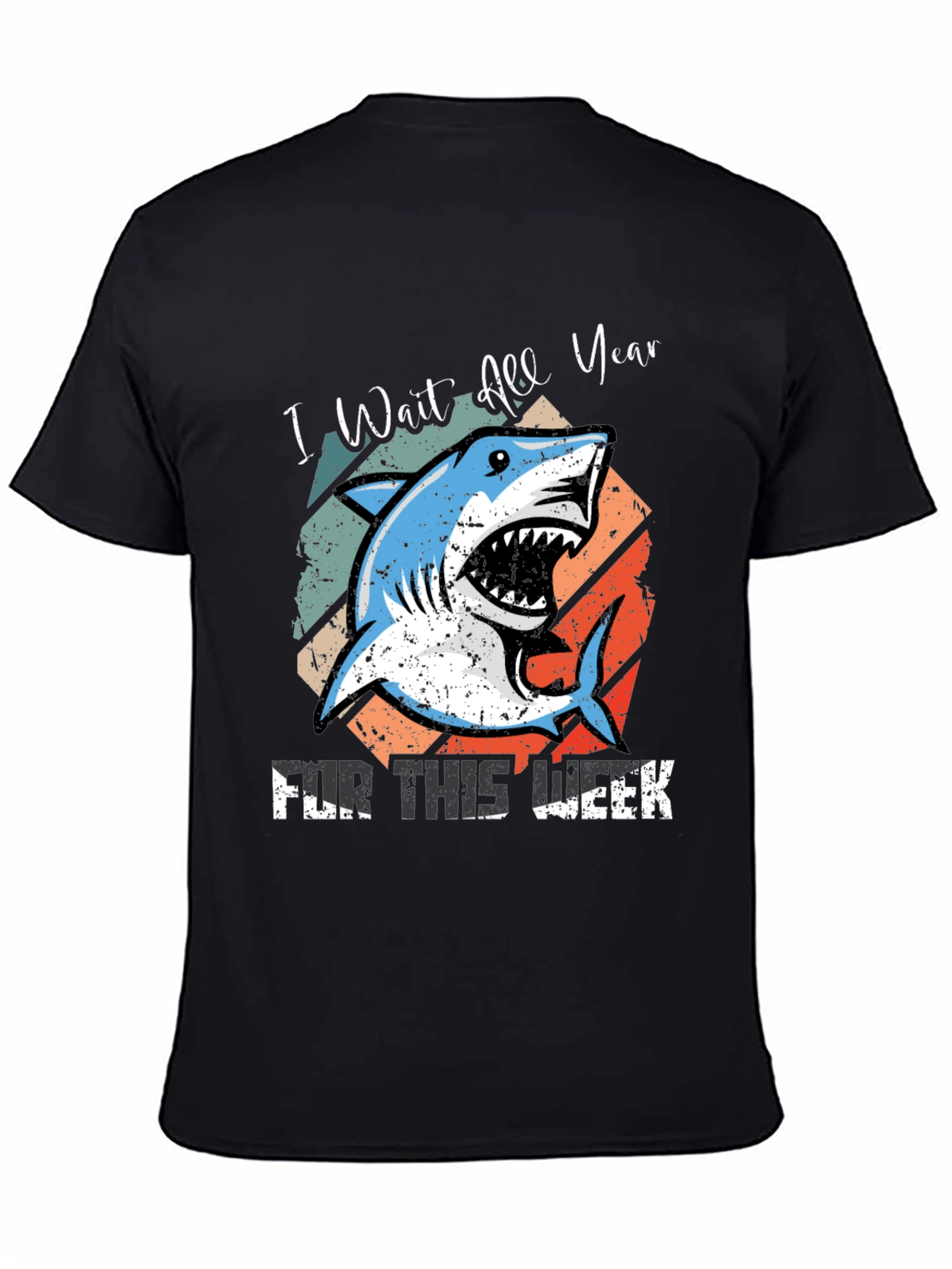 Shark Week T-Shirt - I Wait All Year